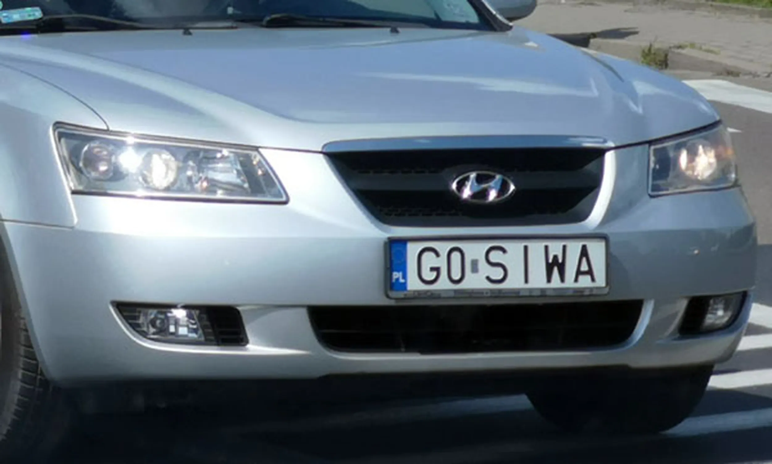 Fajny numer, blacha G0 SIWA