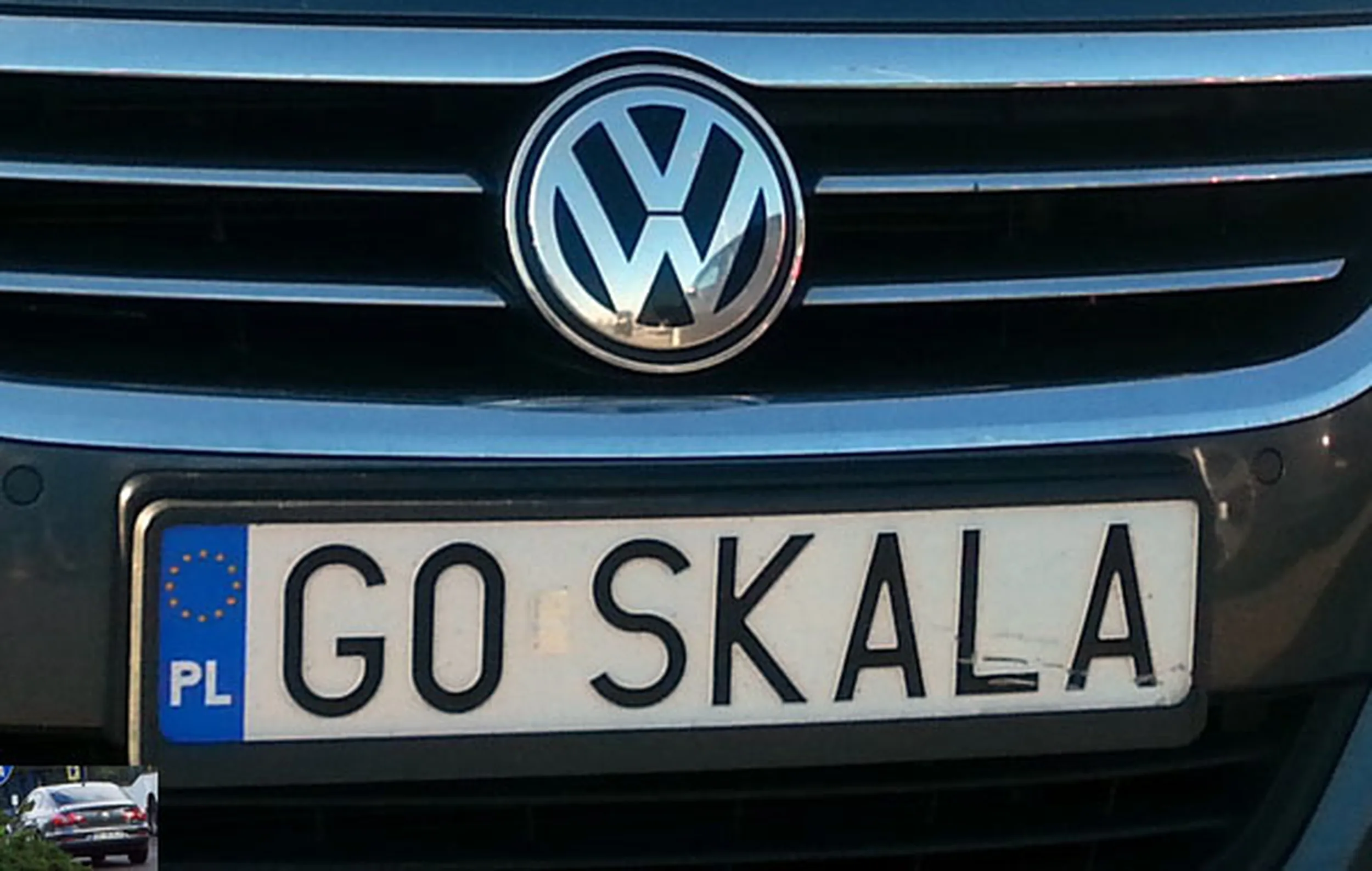 Fajny numer, blacha G0 SKALA