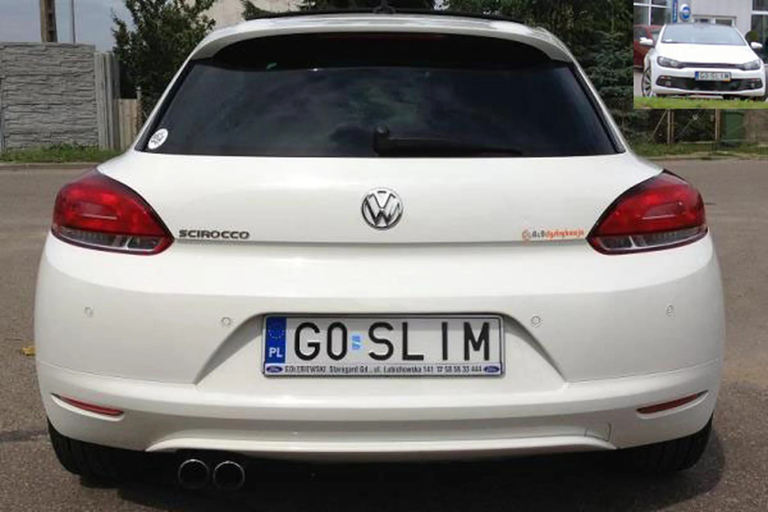 Fajny numer, blacha G0 SLIM