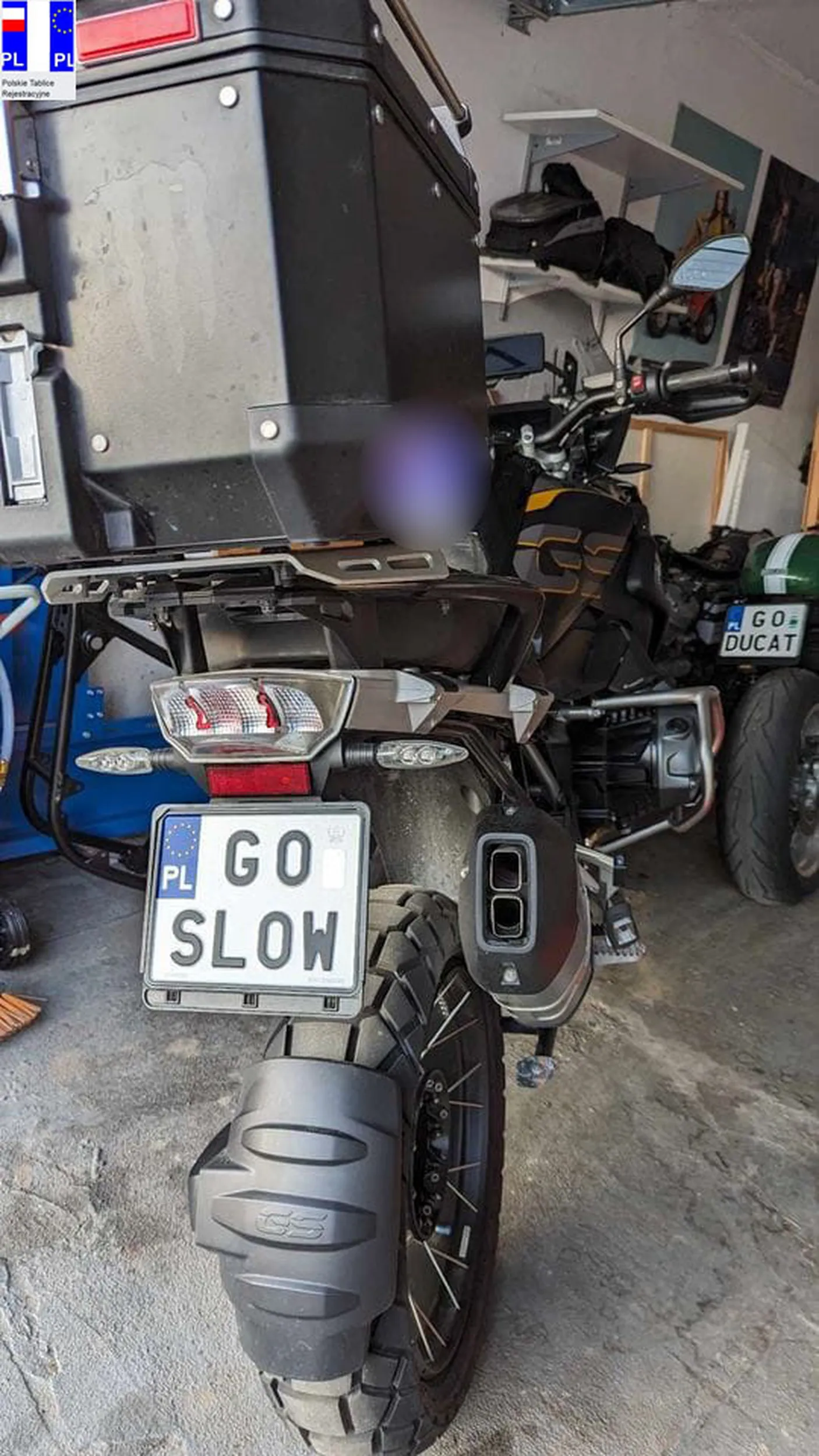 Fajny numer, blacha G0 SLOW