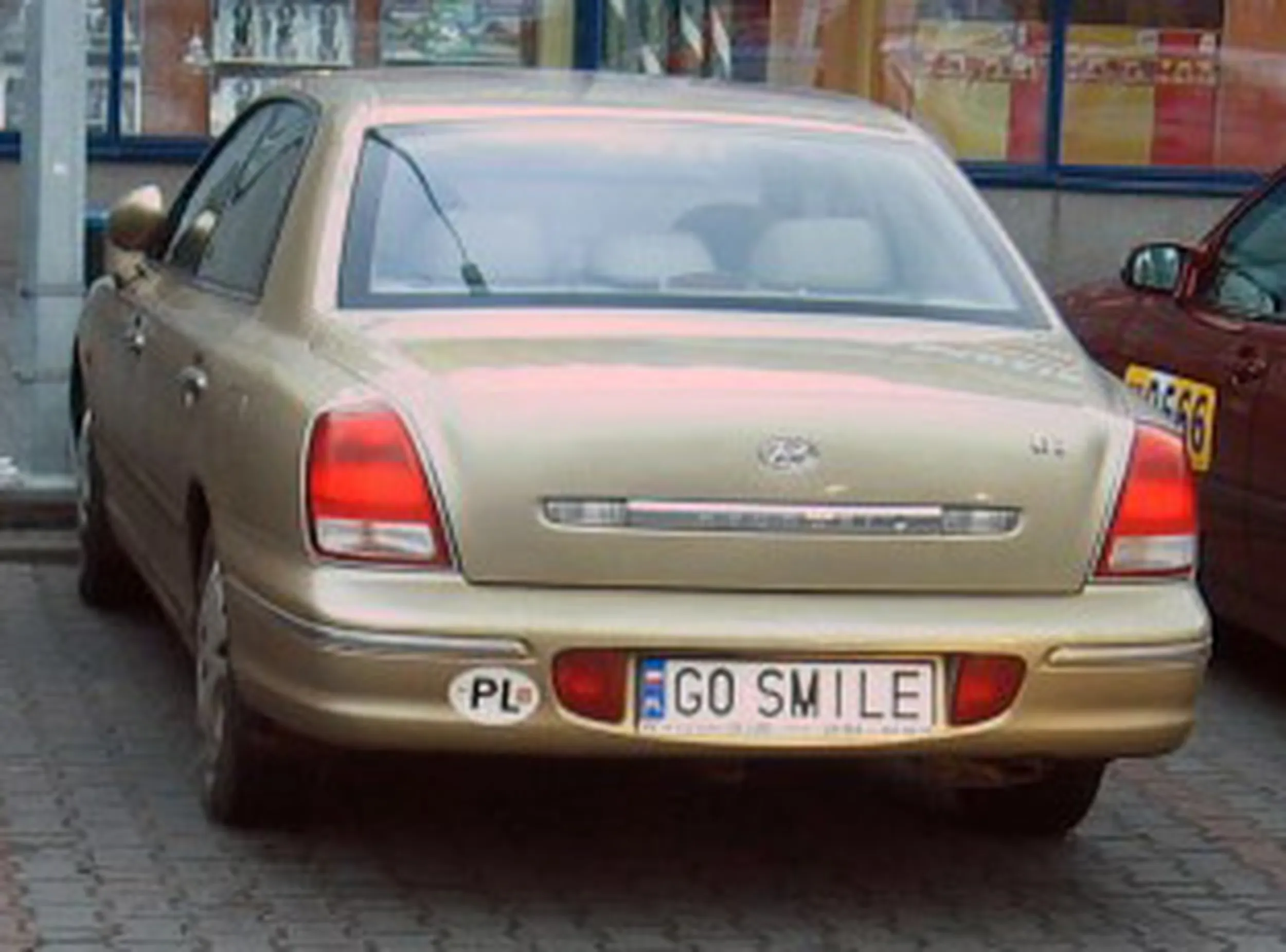 Fajny numer, blacha G0 SMILE