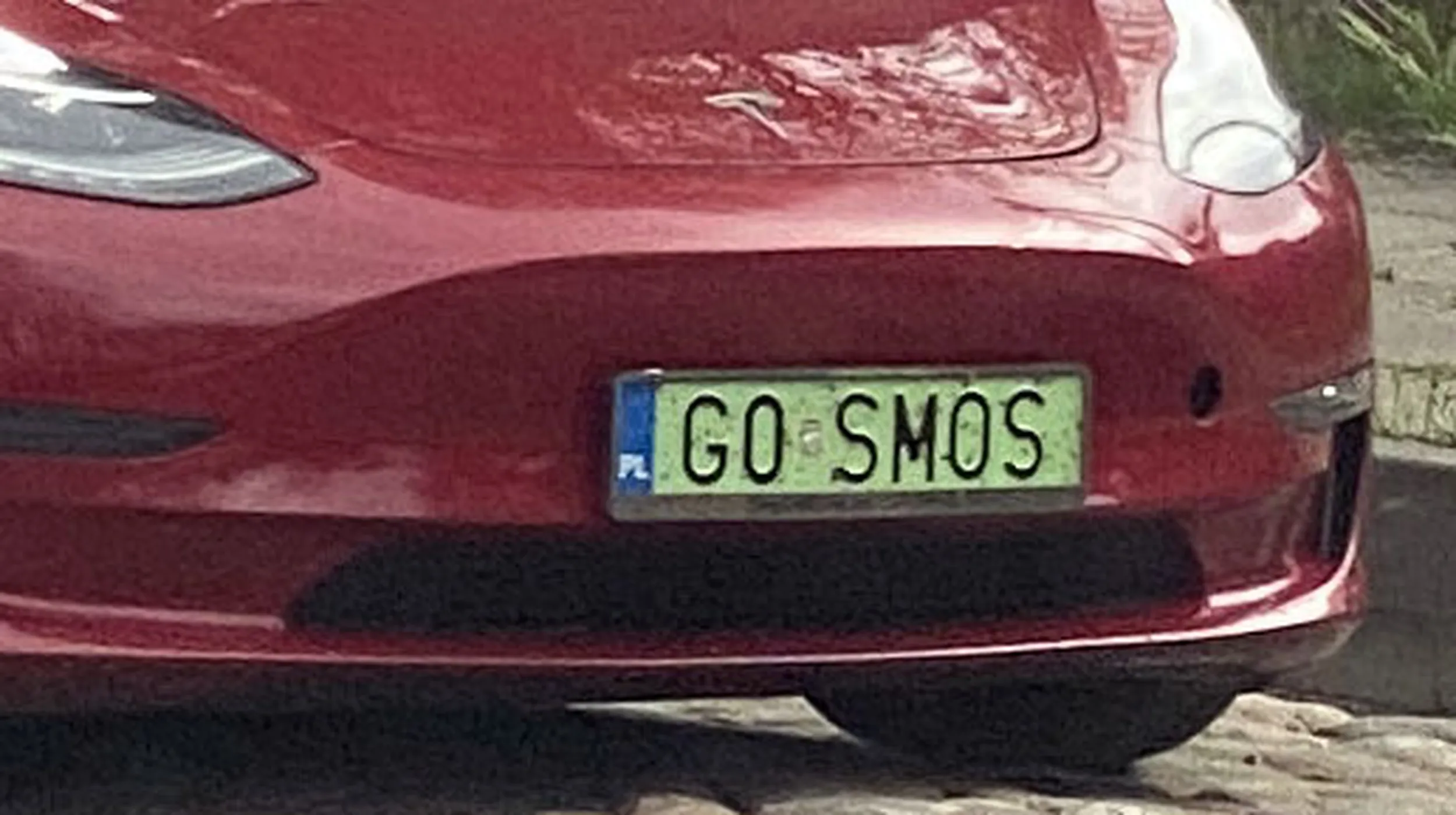 Fajny numer, blacha G0 SMOS