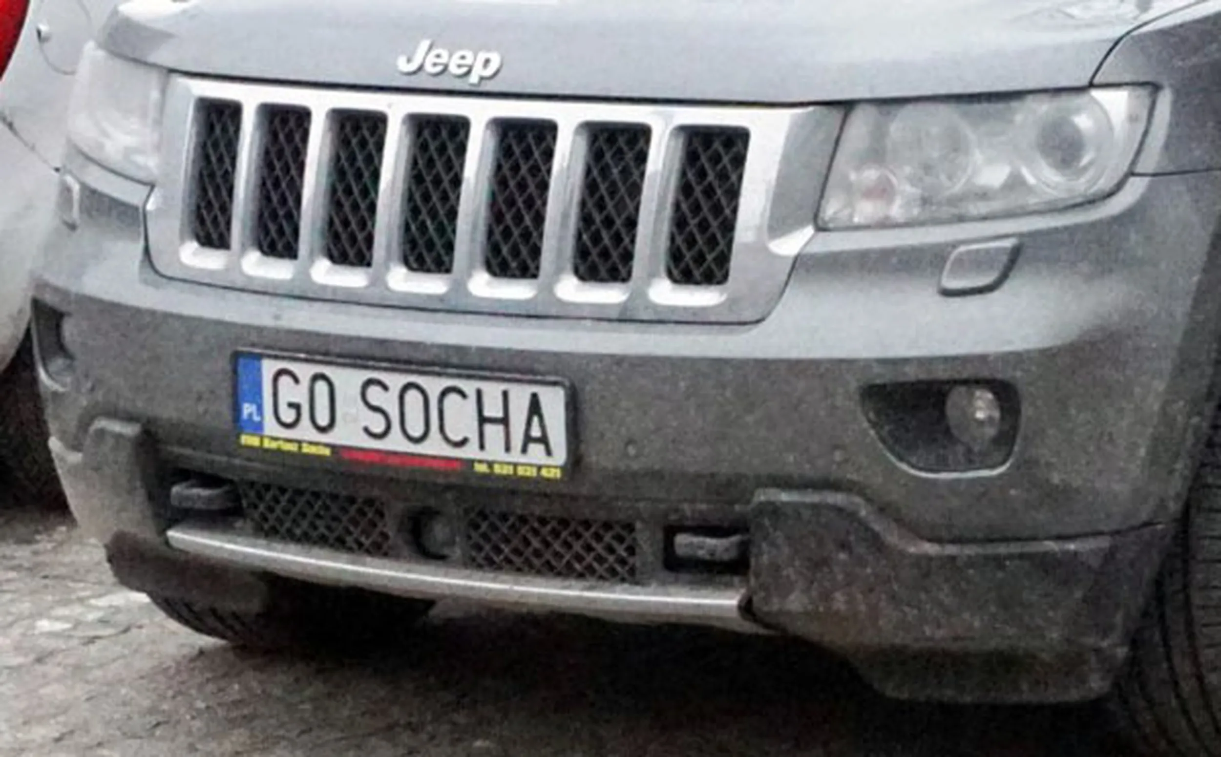 Fajny numer, blacha G0 SOCHA