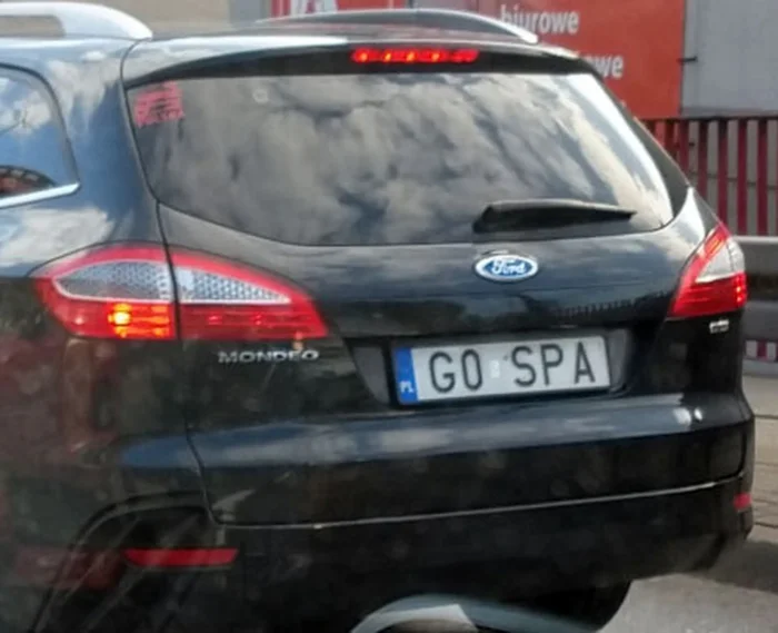 Fajny numer, blacha G0 SPA