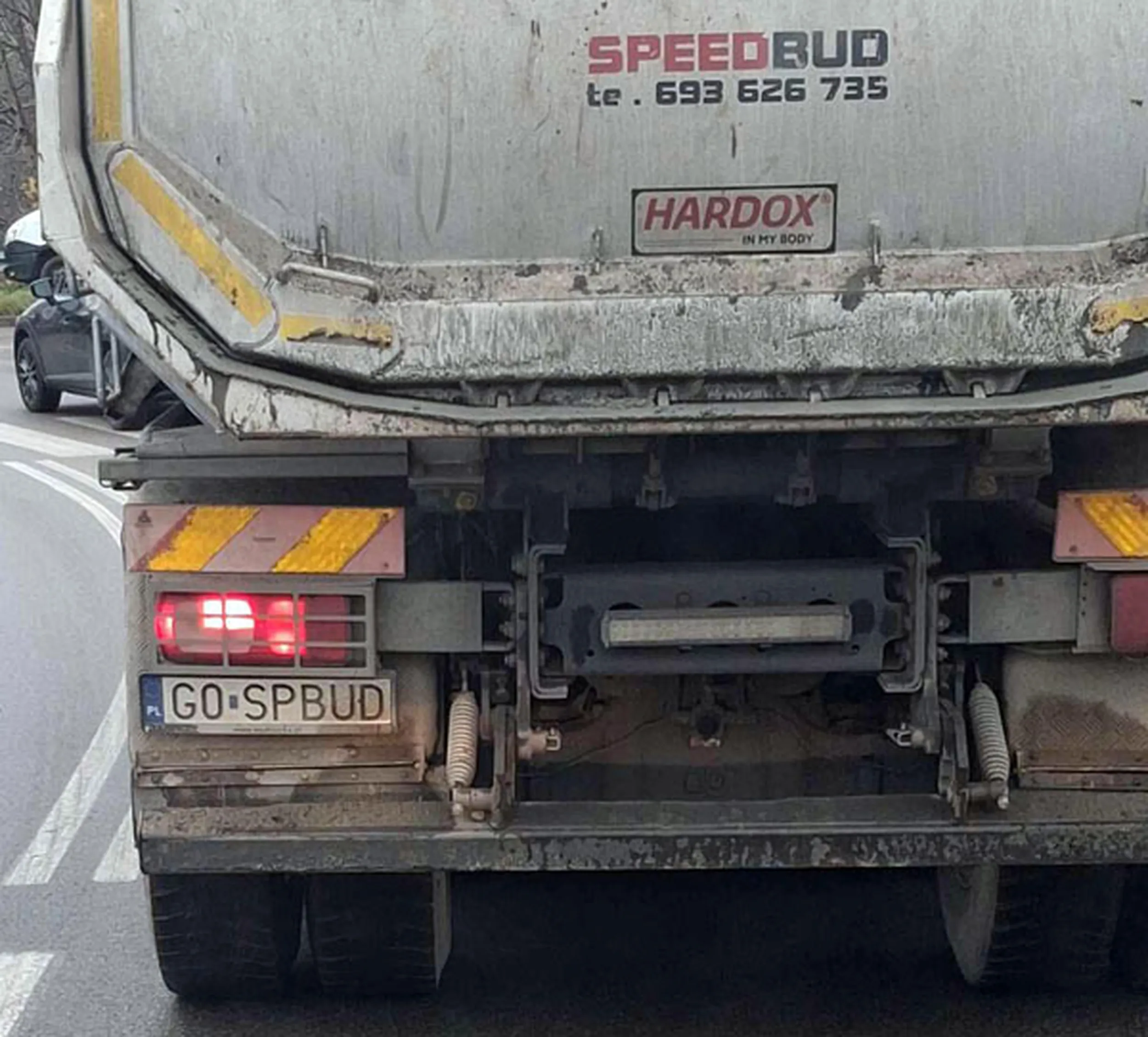 Fajny numer, blacha G0 SPBUD