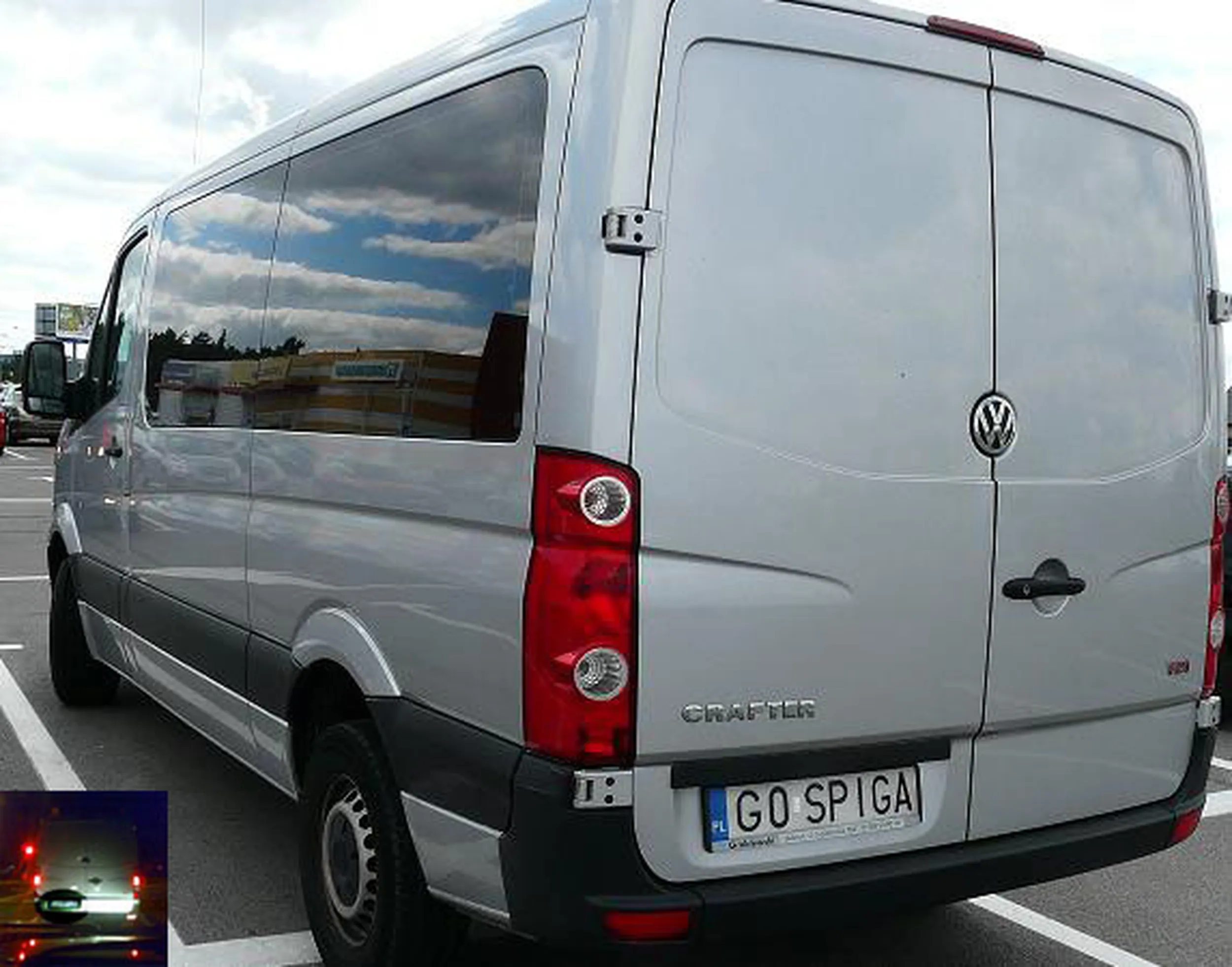 Fajny numer, blacha G0 SPIGA