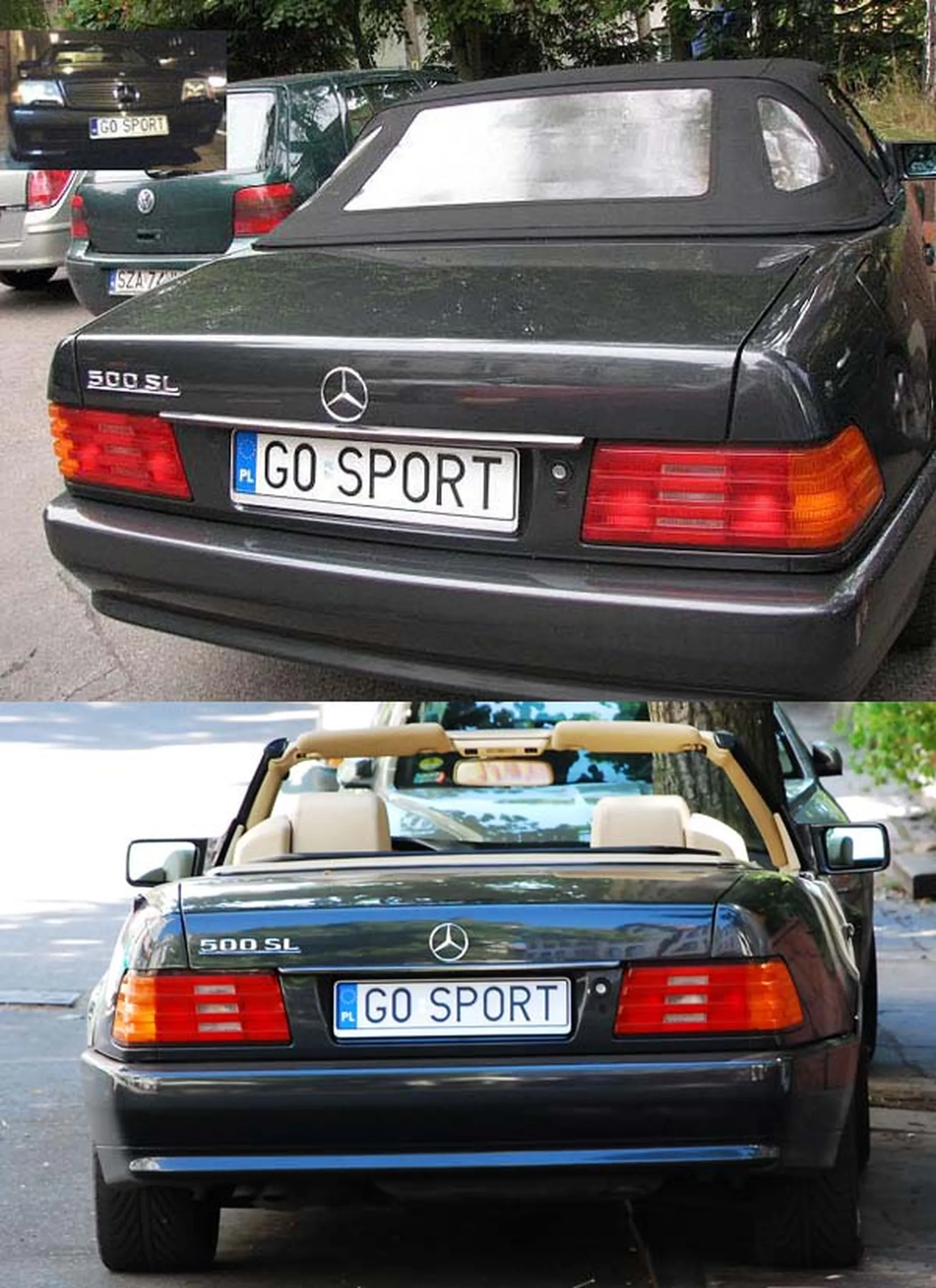 Fajny numer, blacha G0 SPORT