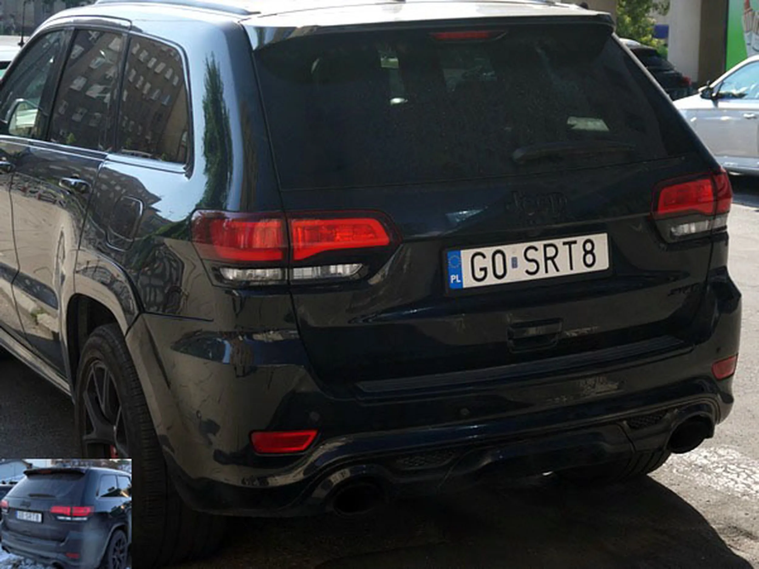 Fajny numer, blacha G0 SRT8