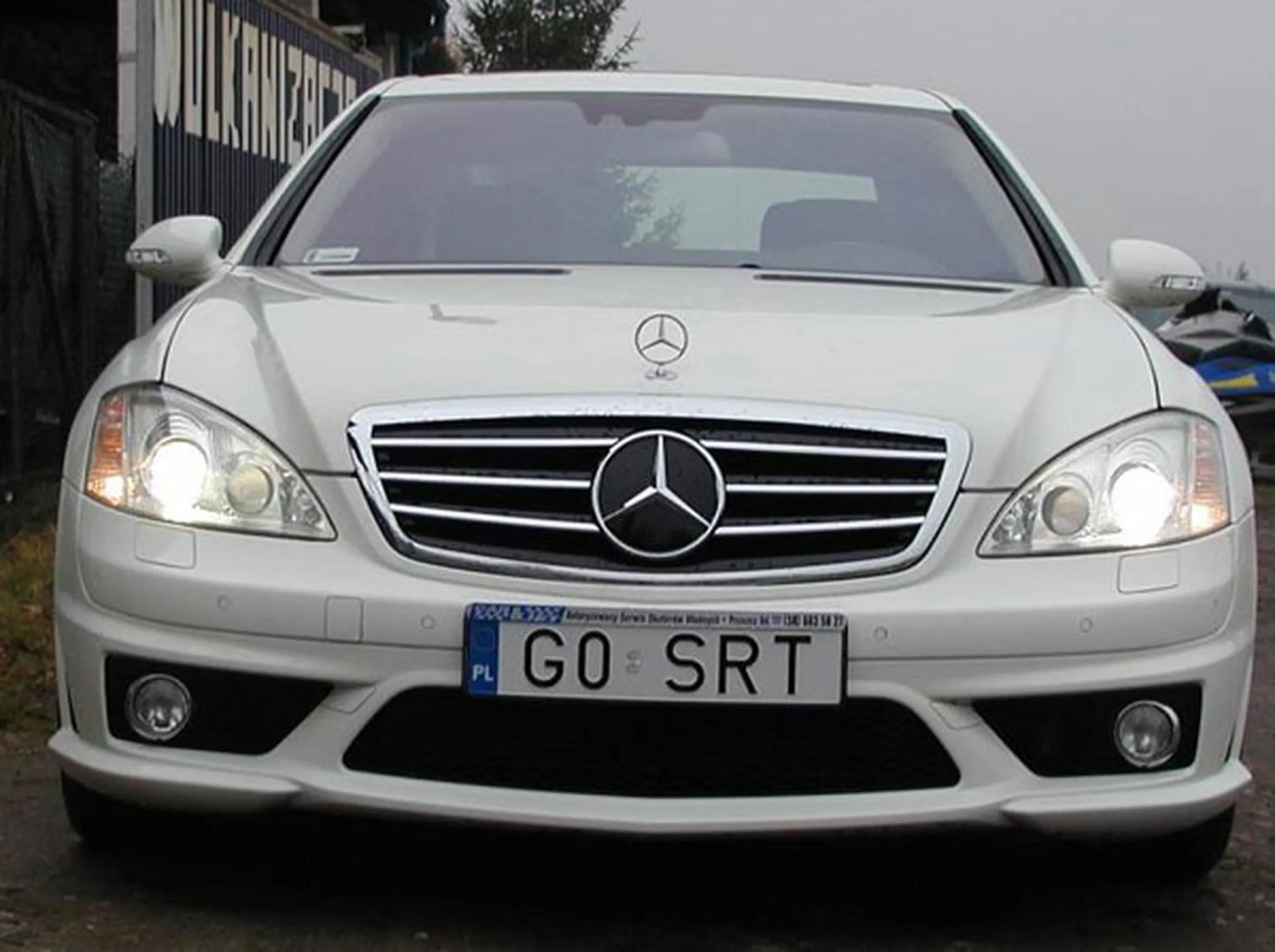 Fajny numer, blacha G0 SRT