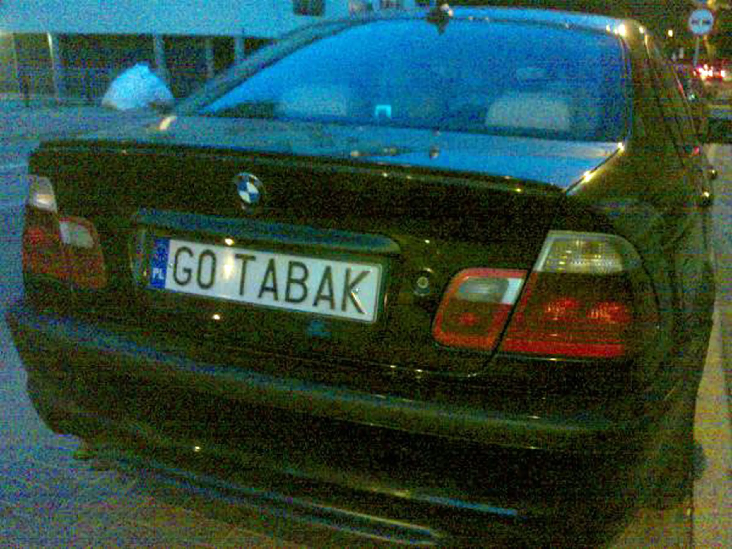 Fajny numer, blacha G0 TABAK