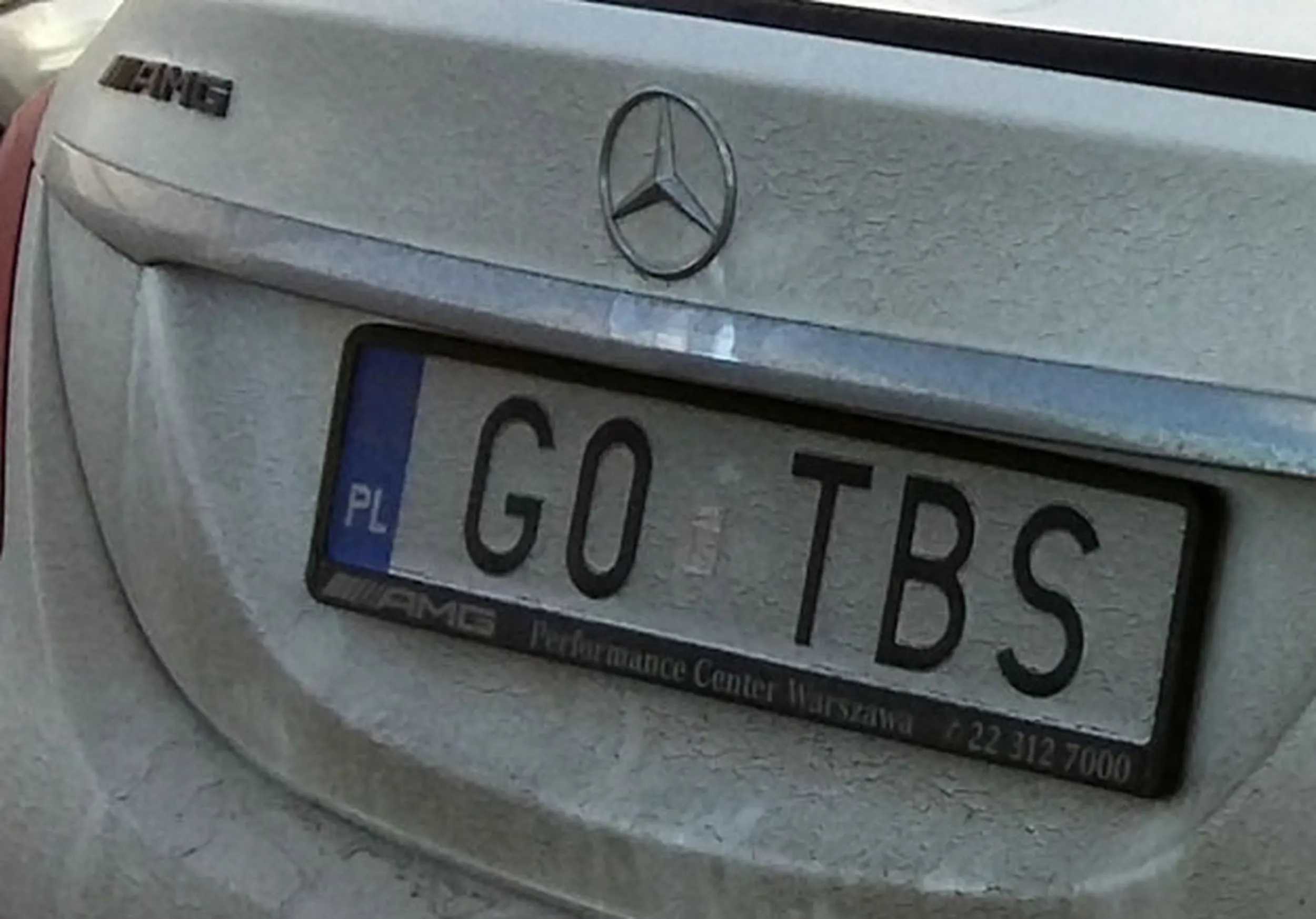 Fajny numer, blacha G0 TBS