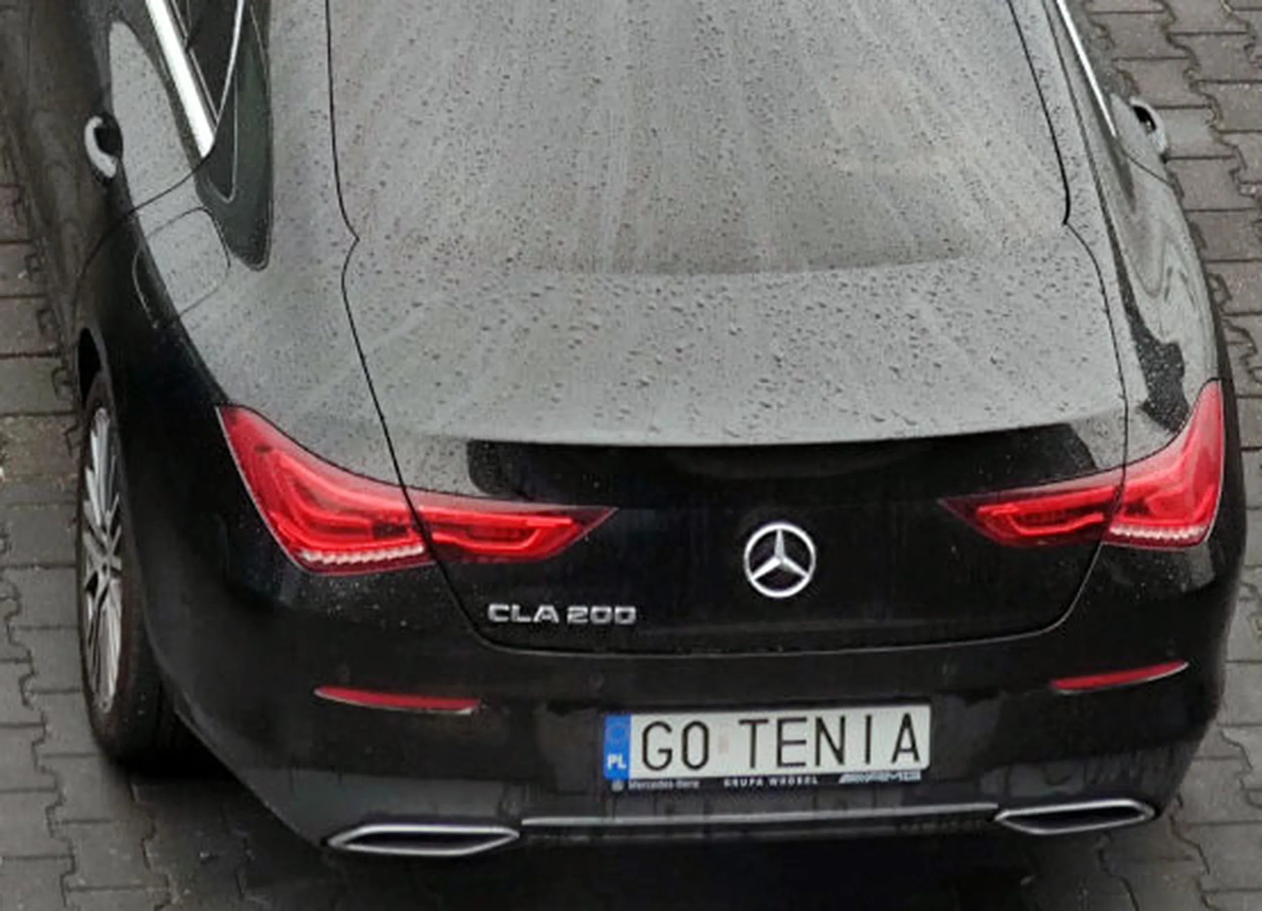 Fajny numer, blacha G0 TENIA