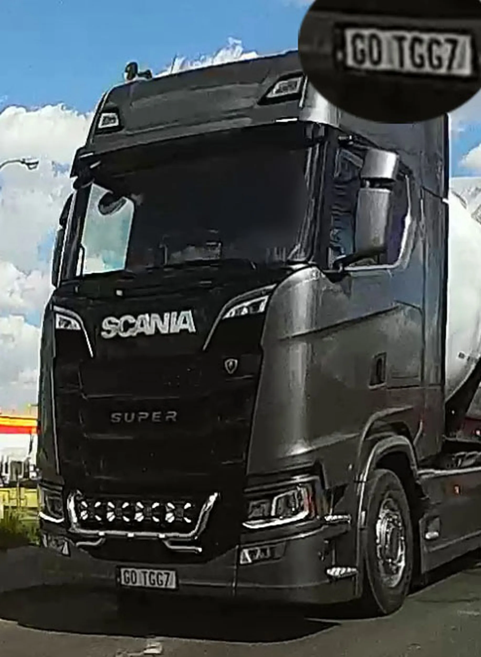 Fajny numer, blacha G0 TGG7