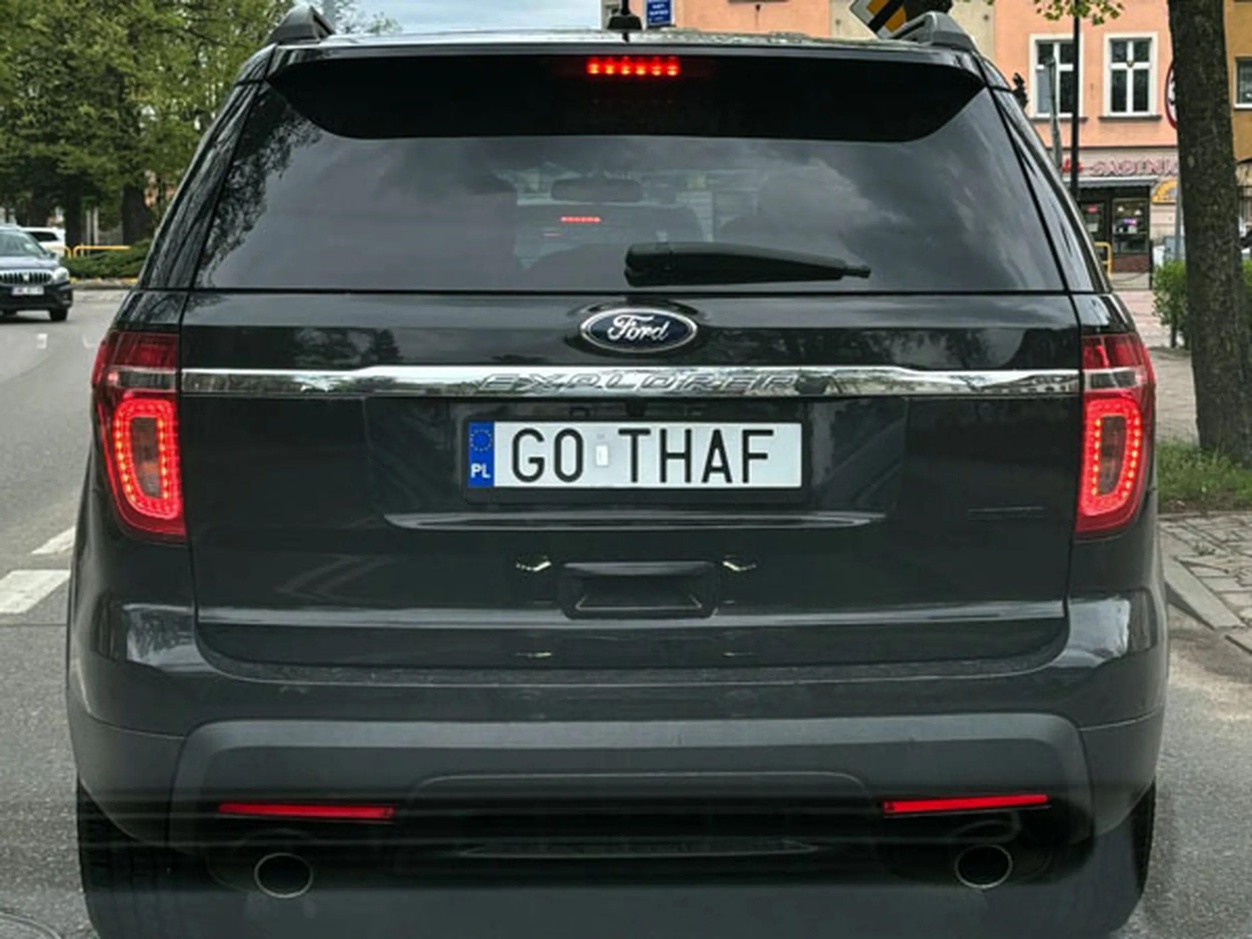 Fajny numer, blacha G0 THAF