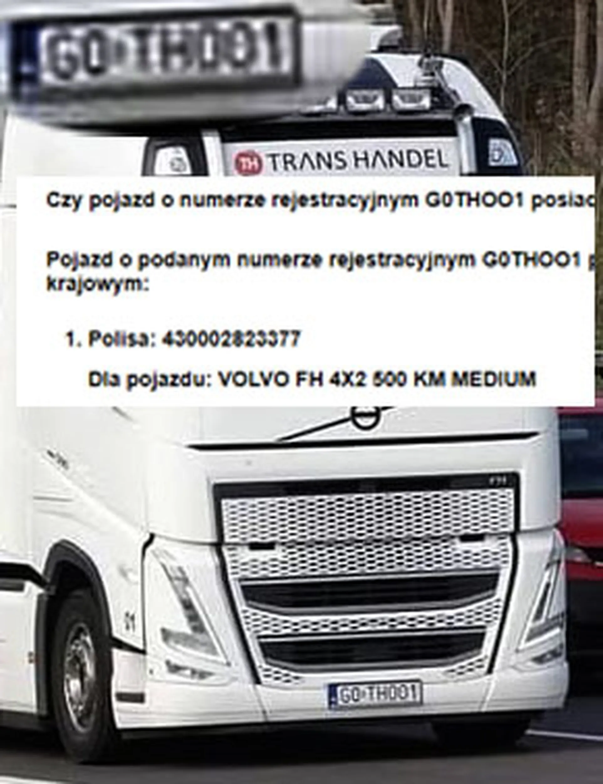 Fajny numer, blacha G0 THOO1