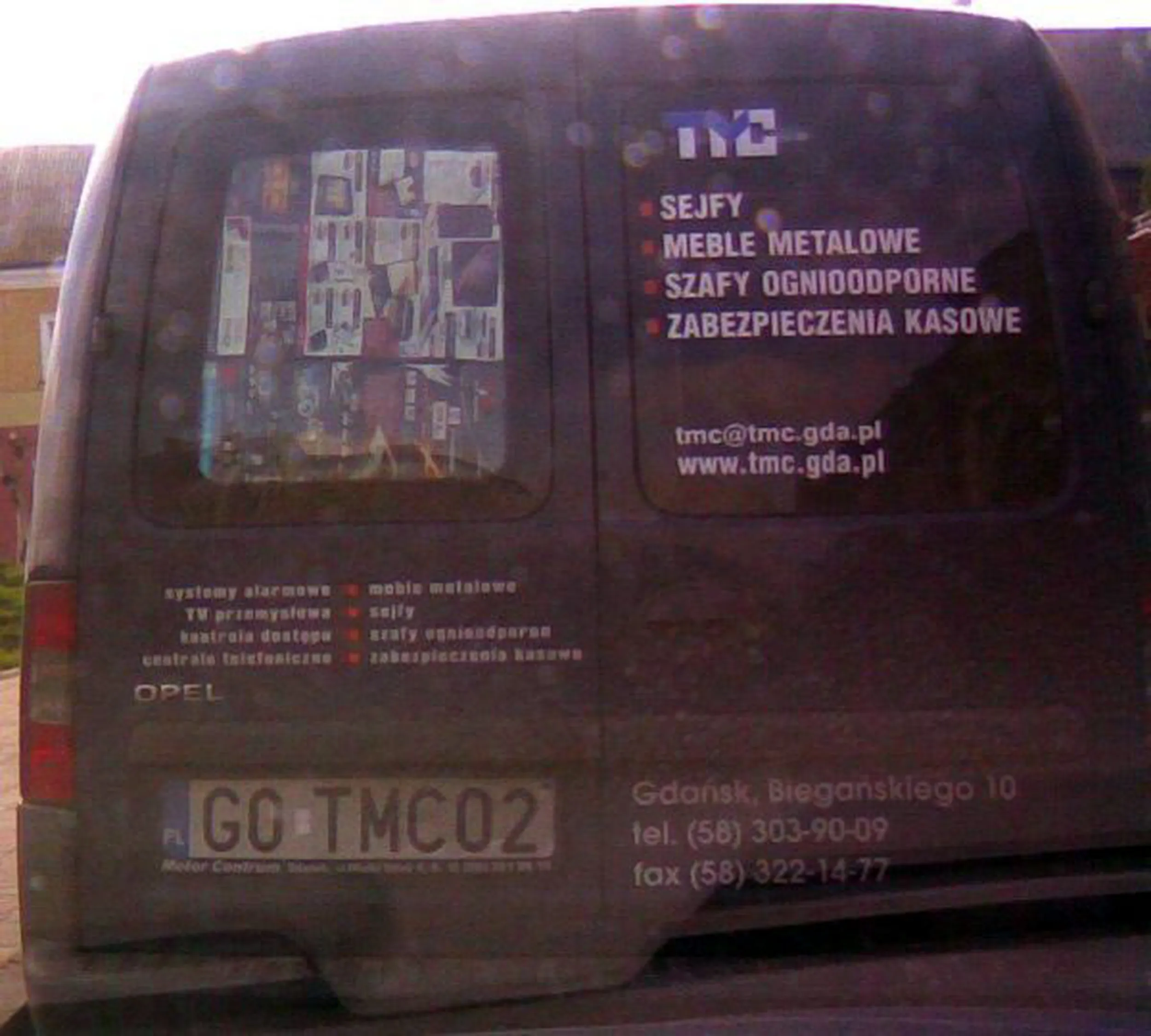 Fajny numer, blacha G0 TMC02