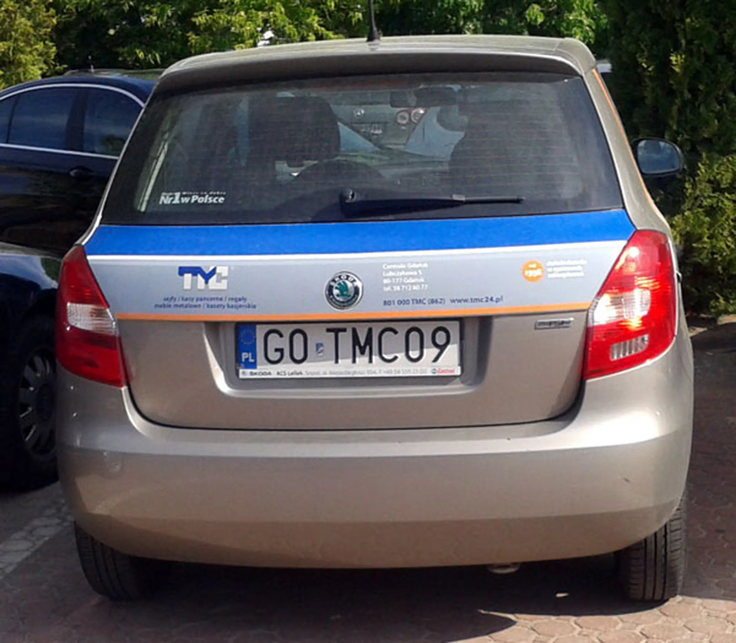 Fajny numer, blacha G0 TMC09