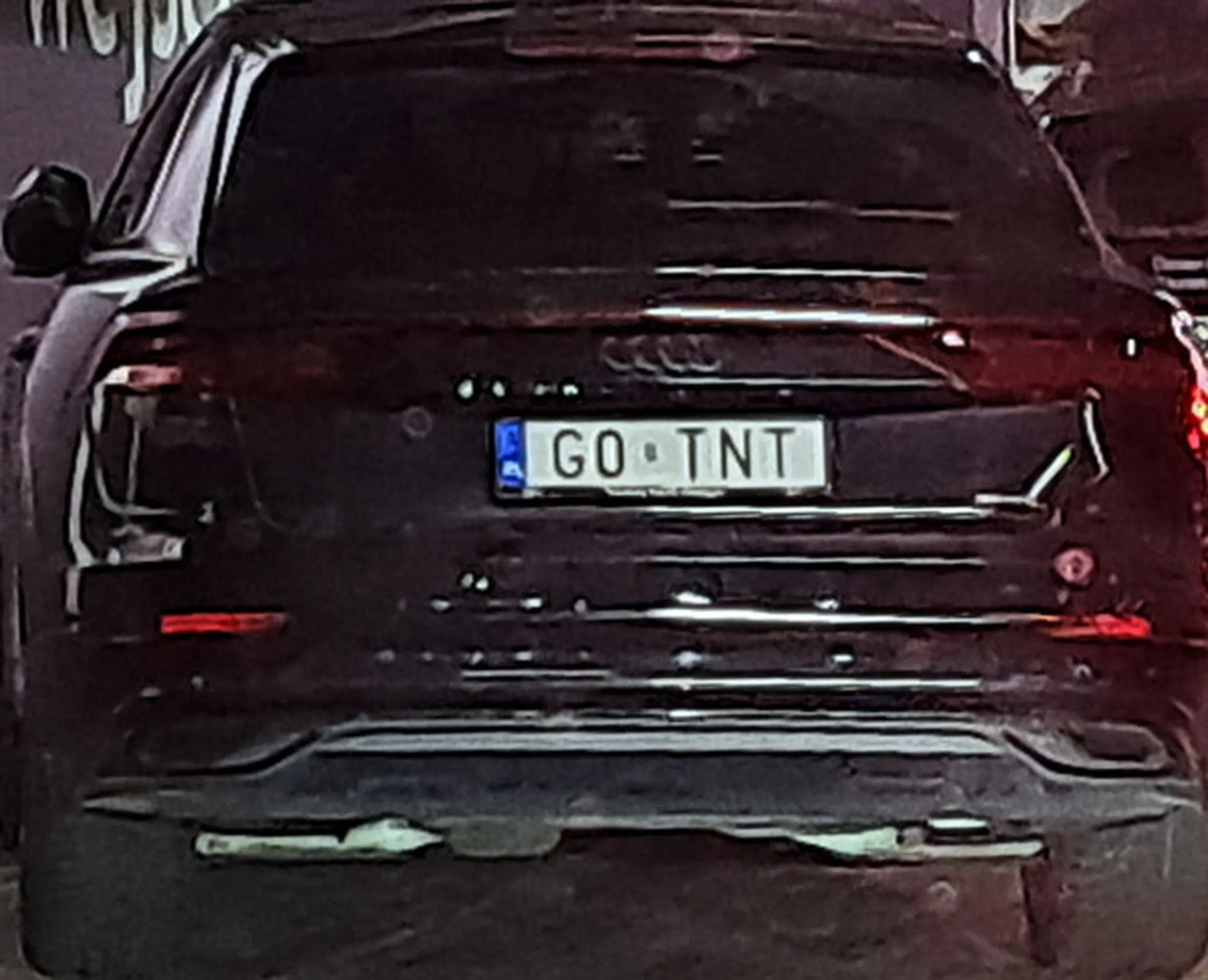 Fajny numer, blacha G0 TNT