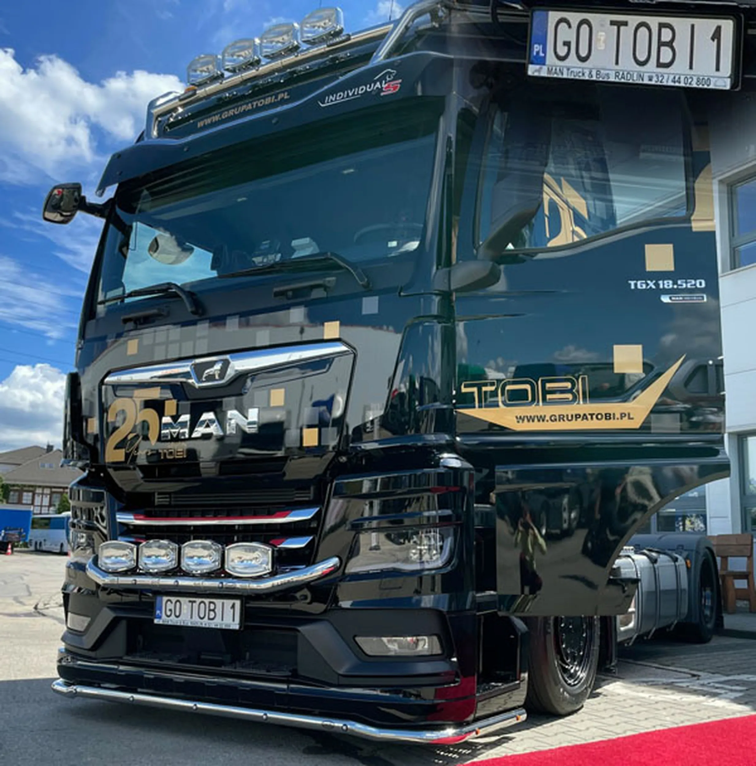 Fajny numer, blacha G0 TOBI1