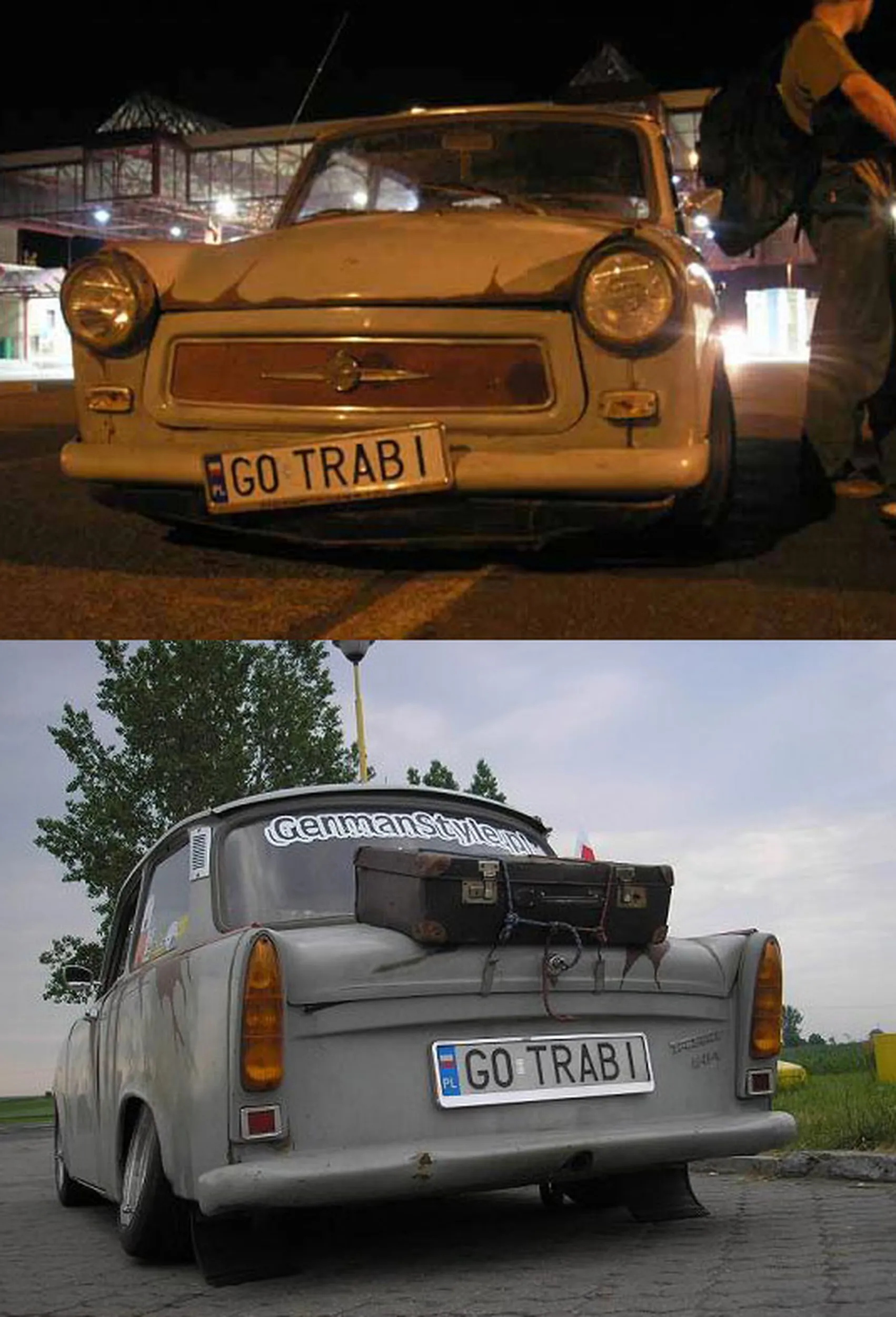 Fajny numer, blacha G0 TRABI