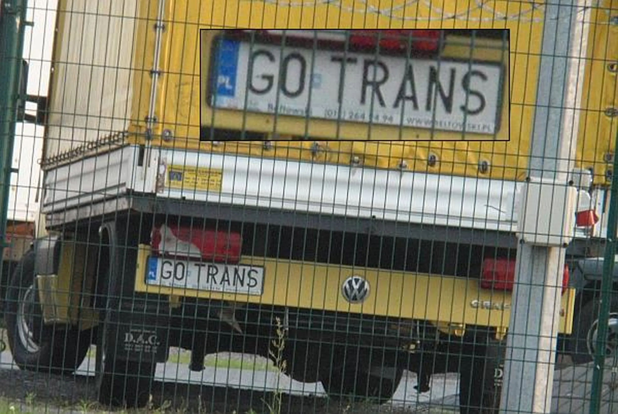 Fajny numer, blacha G0 TRANS