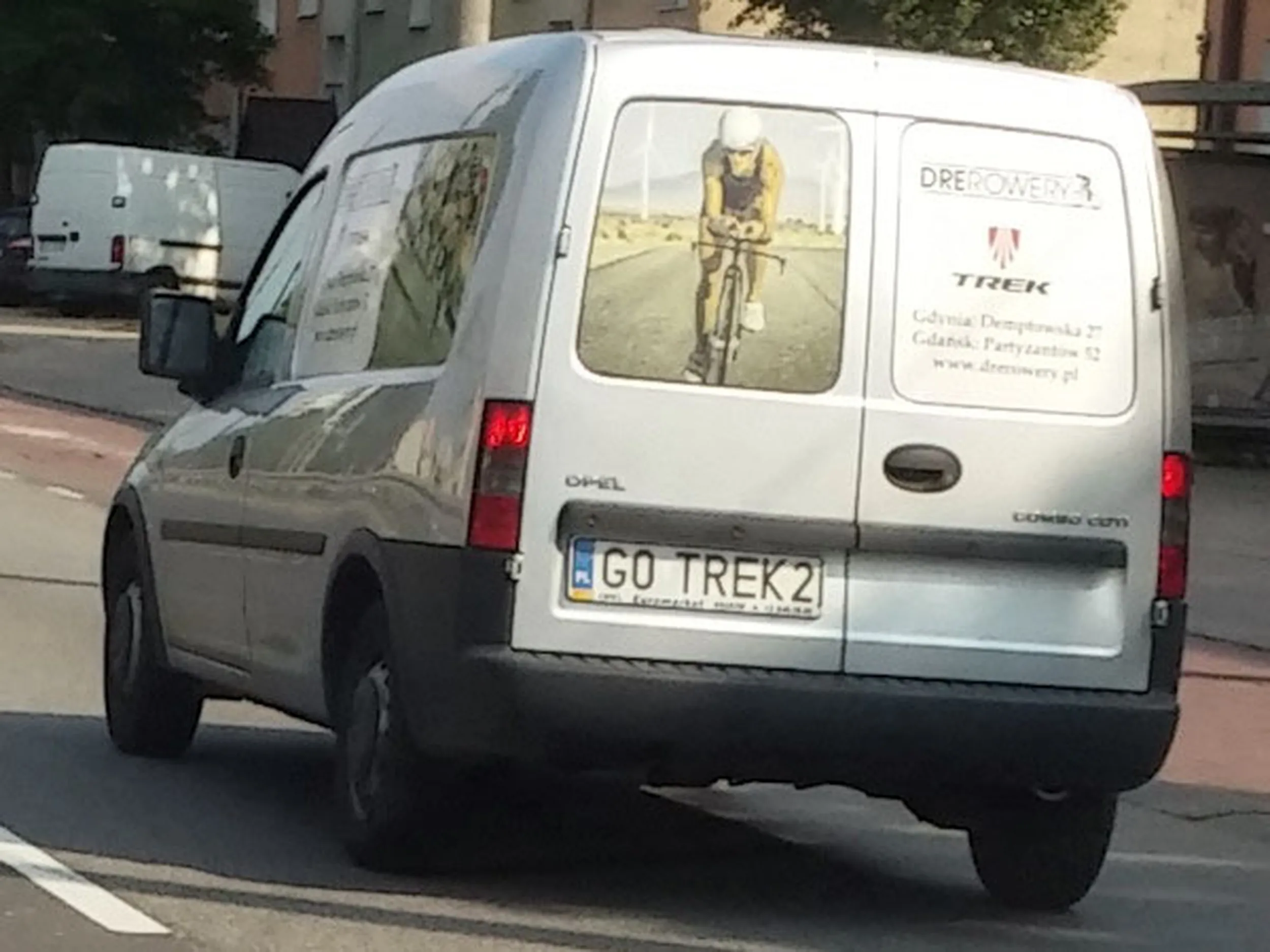 Fajny numer, blacha G0 TREK2