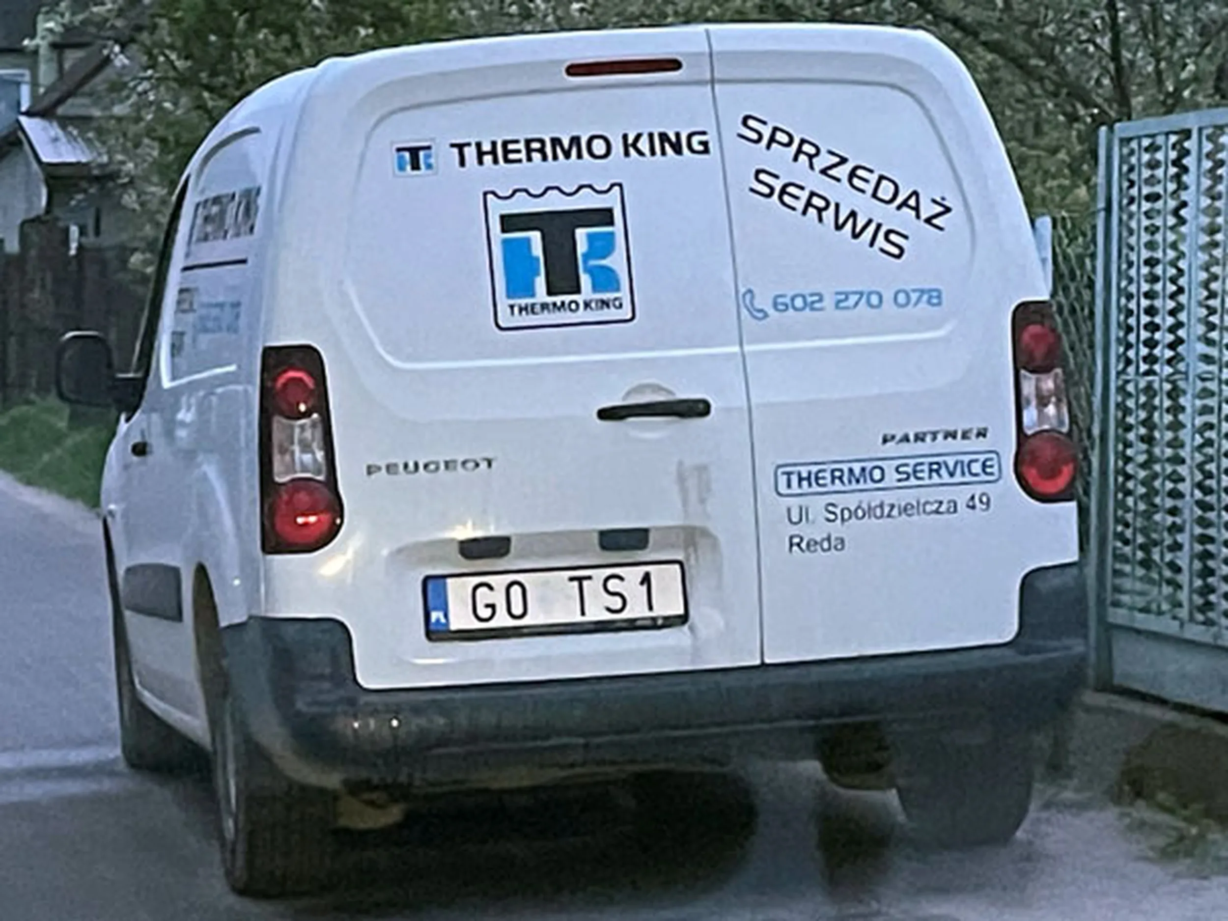 Fajny numer, blacha G0 TS1