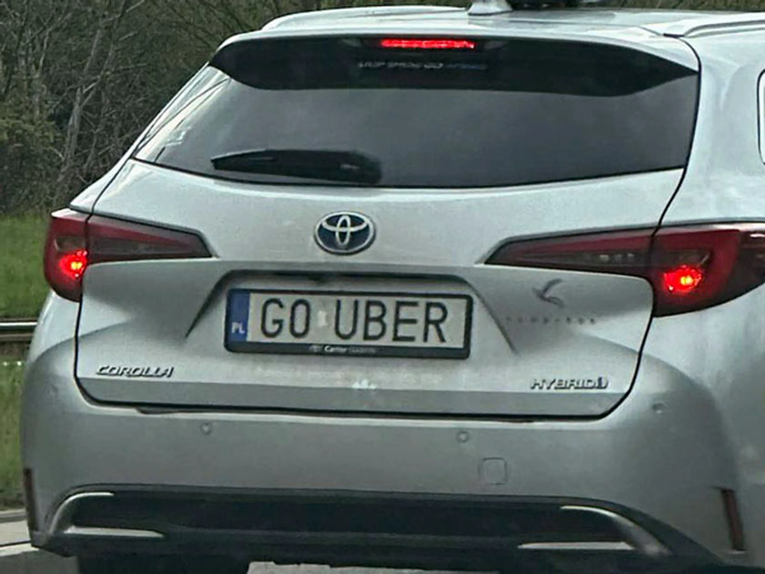 Fajny numer, blacha G0 UBER