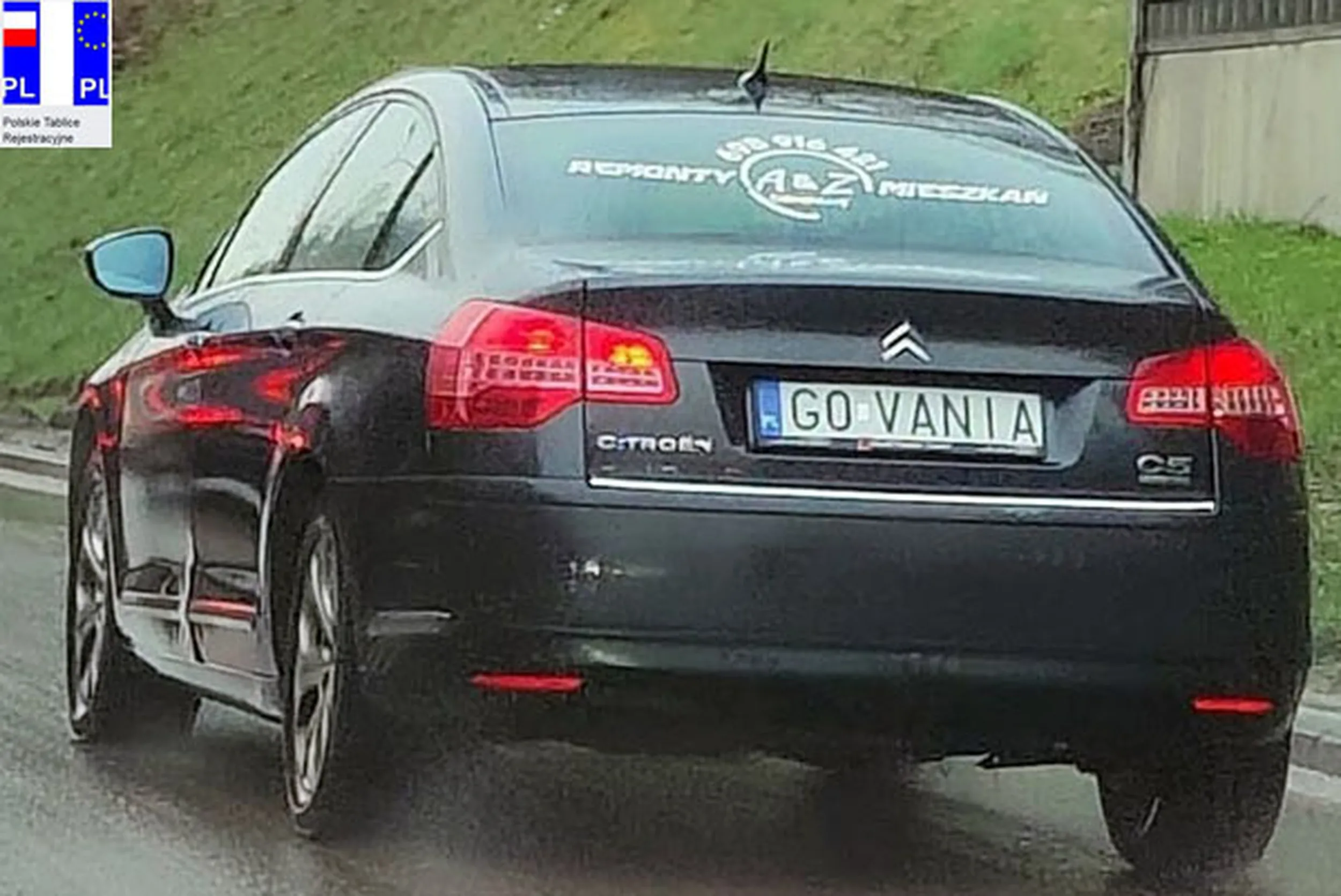 Fajny numer, blacha G0 VANIA