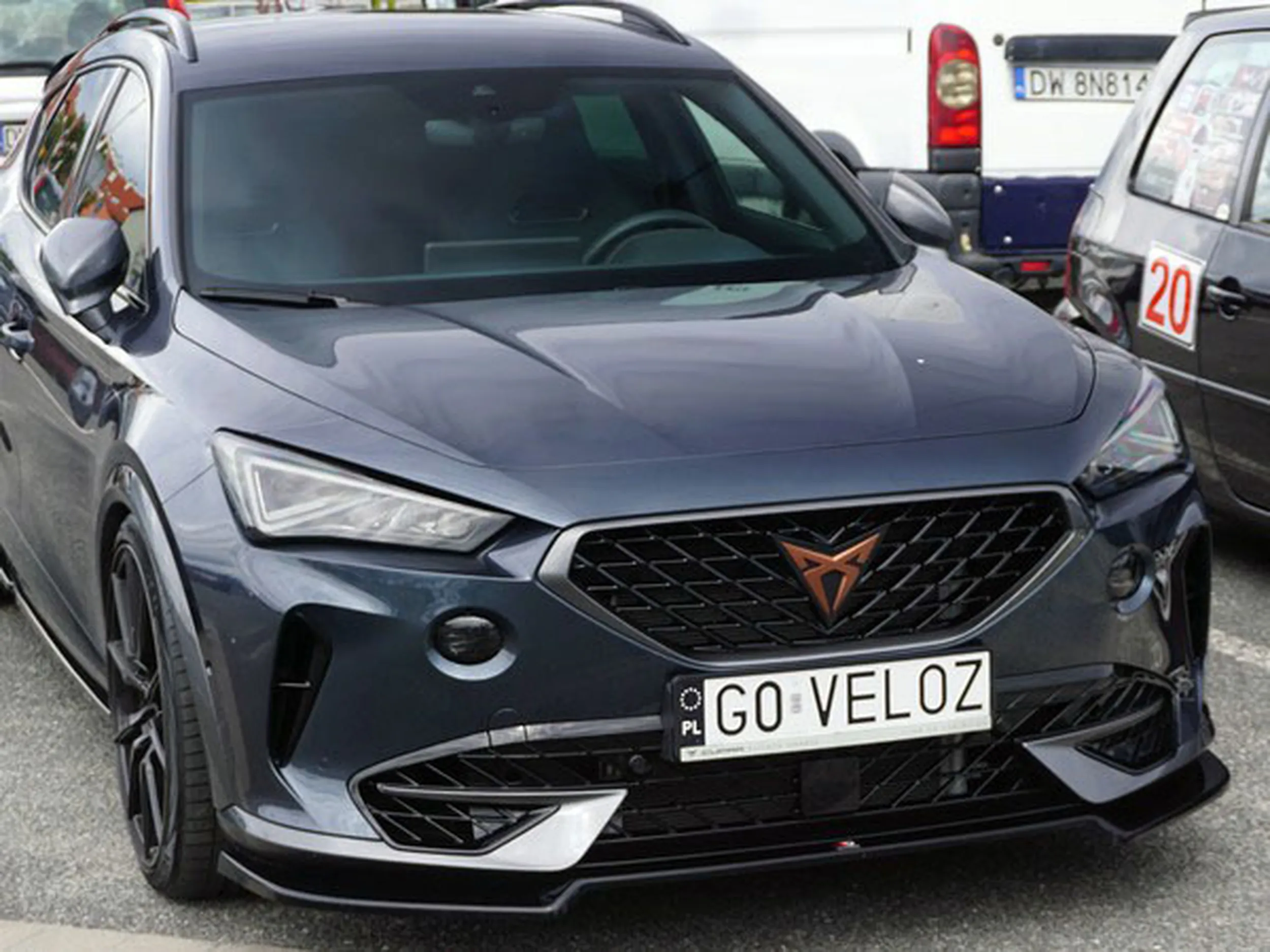 Fajny numer, blacha G0 VELOZ