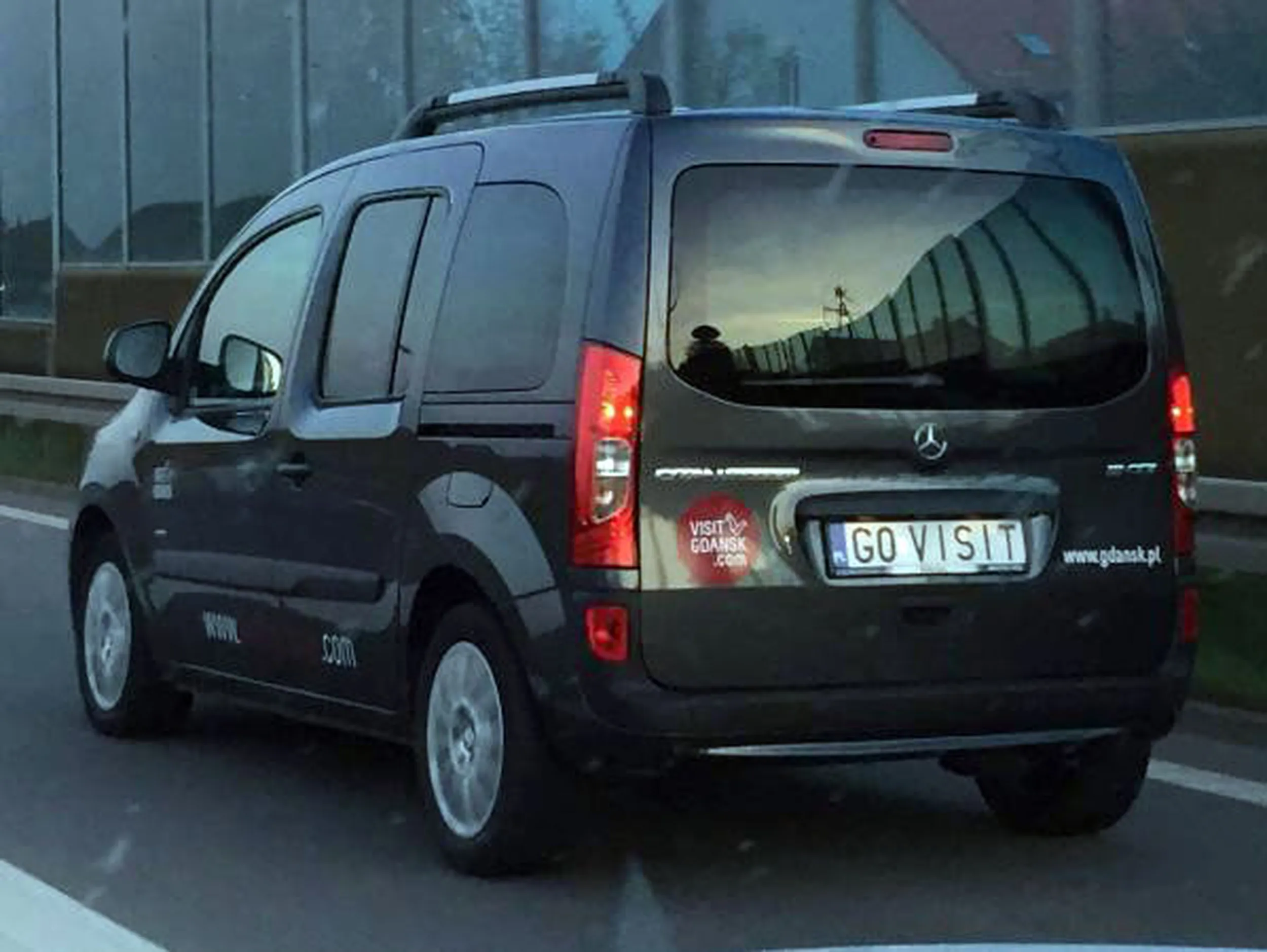 Fajny numer, blacha G0 VISIT