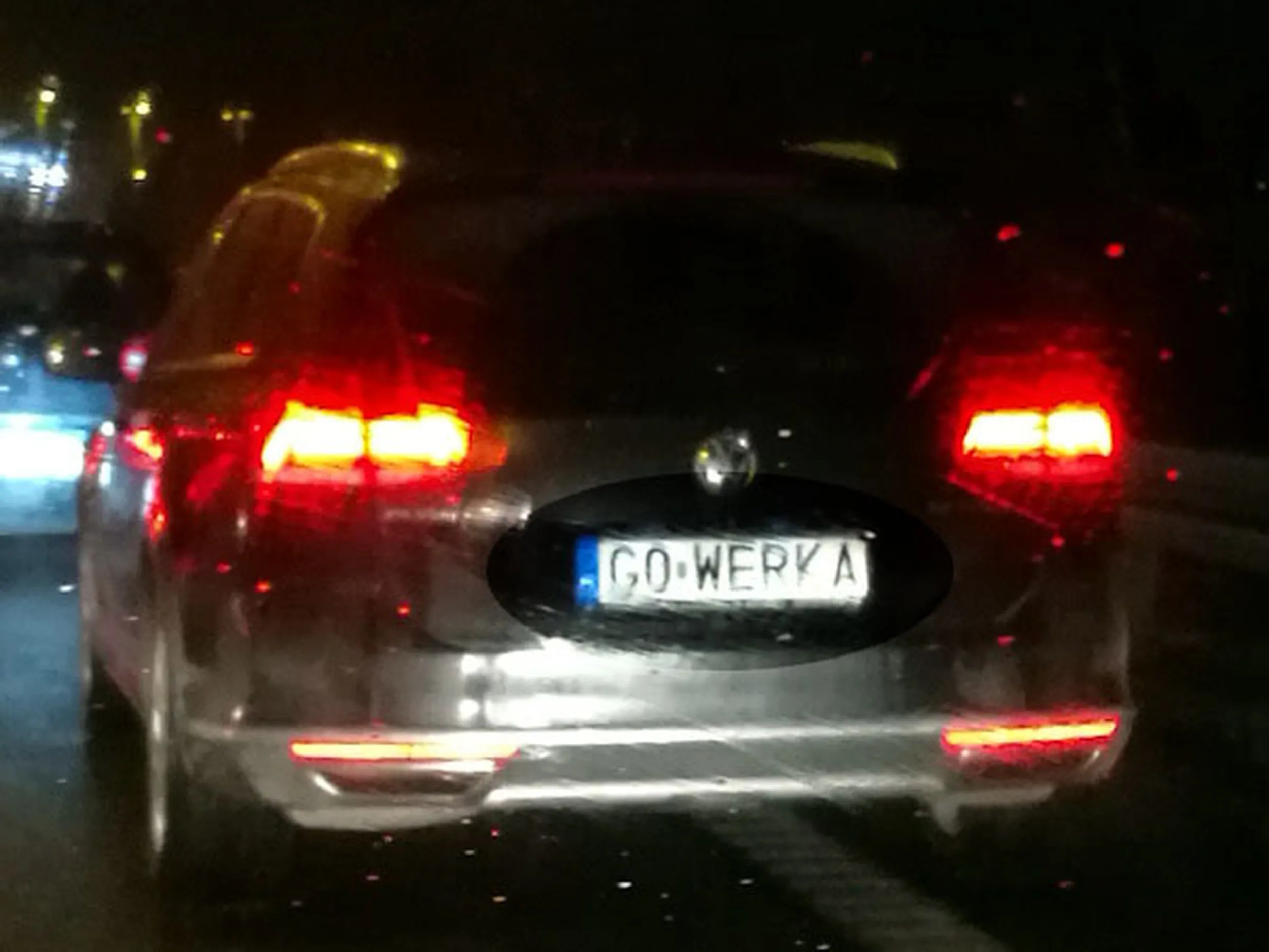 Fajny numer, blacha G0 WERKA