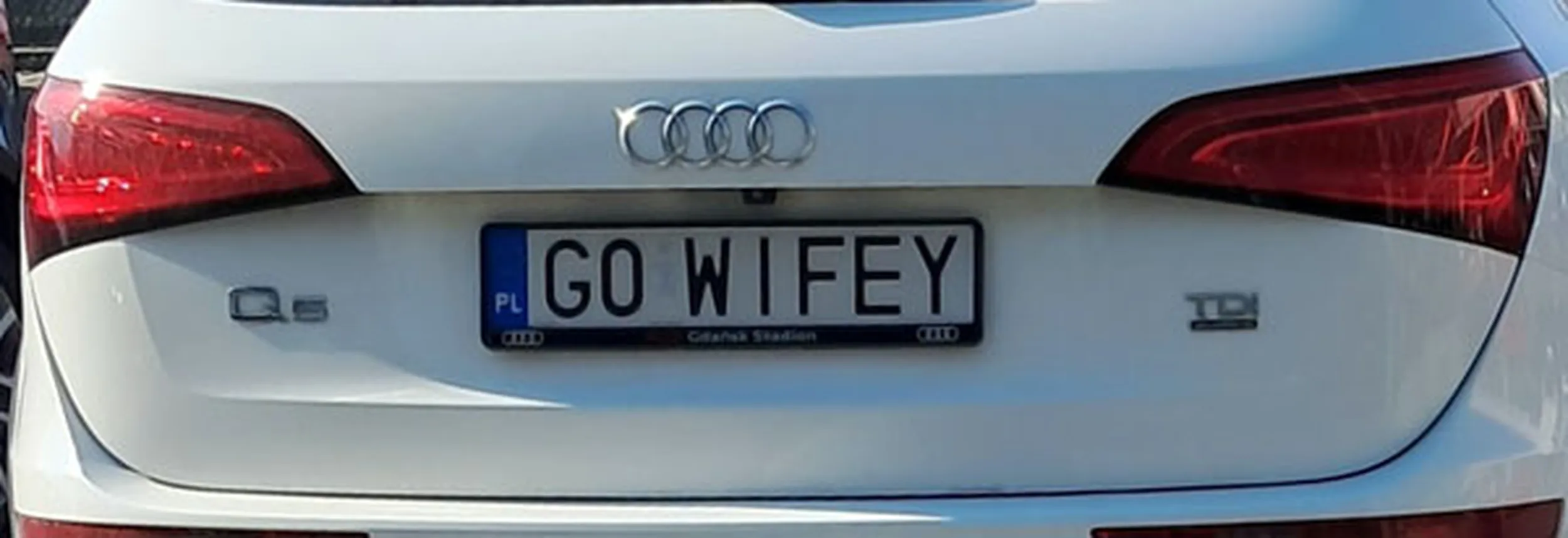 Fajny numer, blacha G0 WIFEY