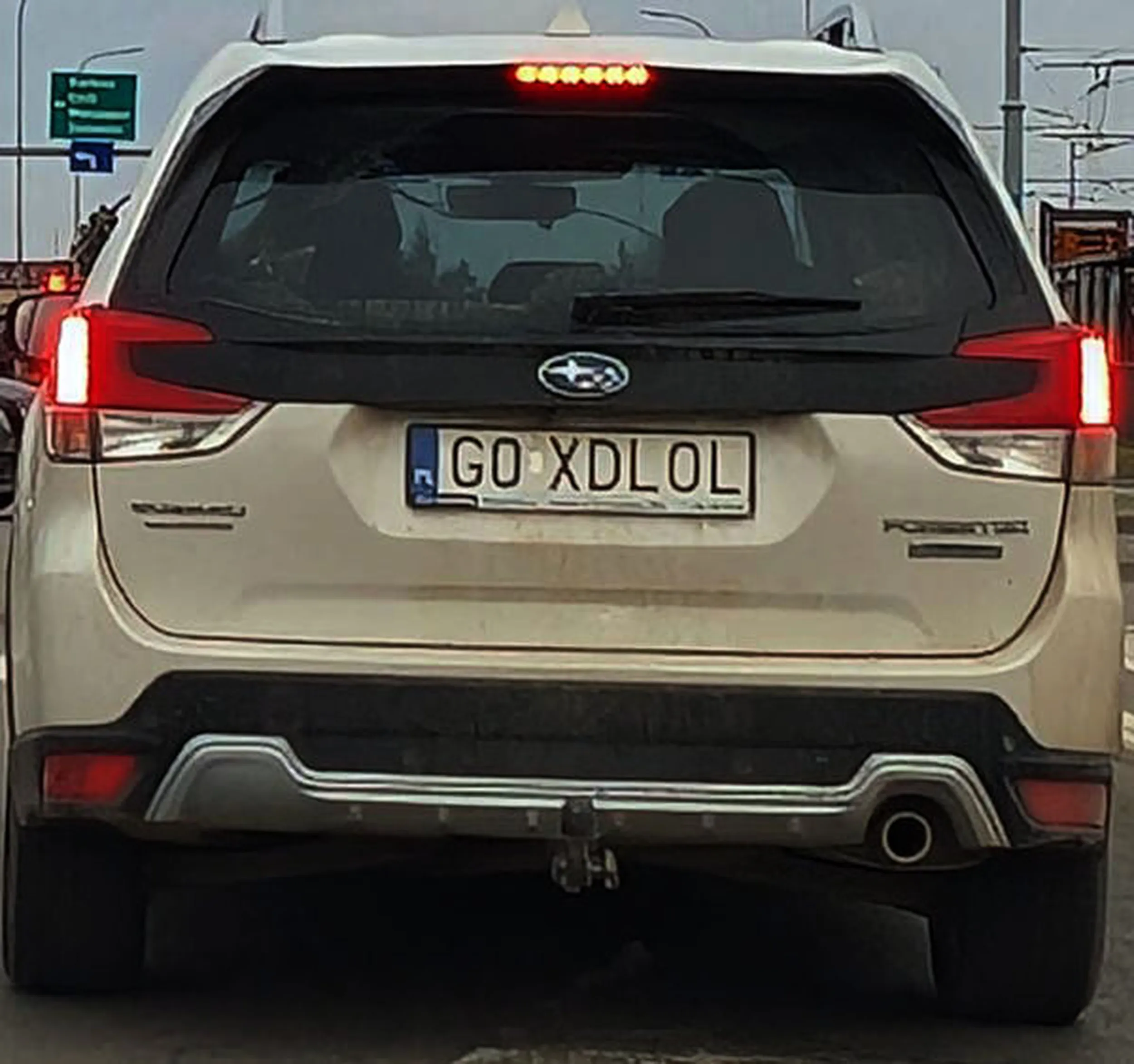 Fajny numer, blacha G0 XDLOL