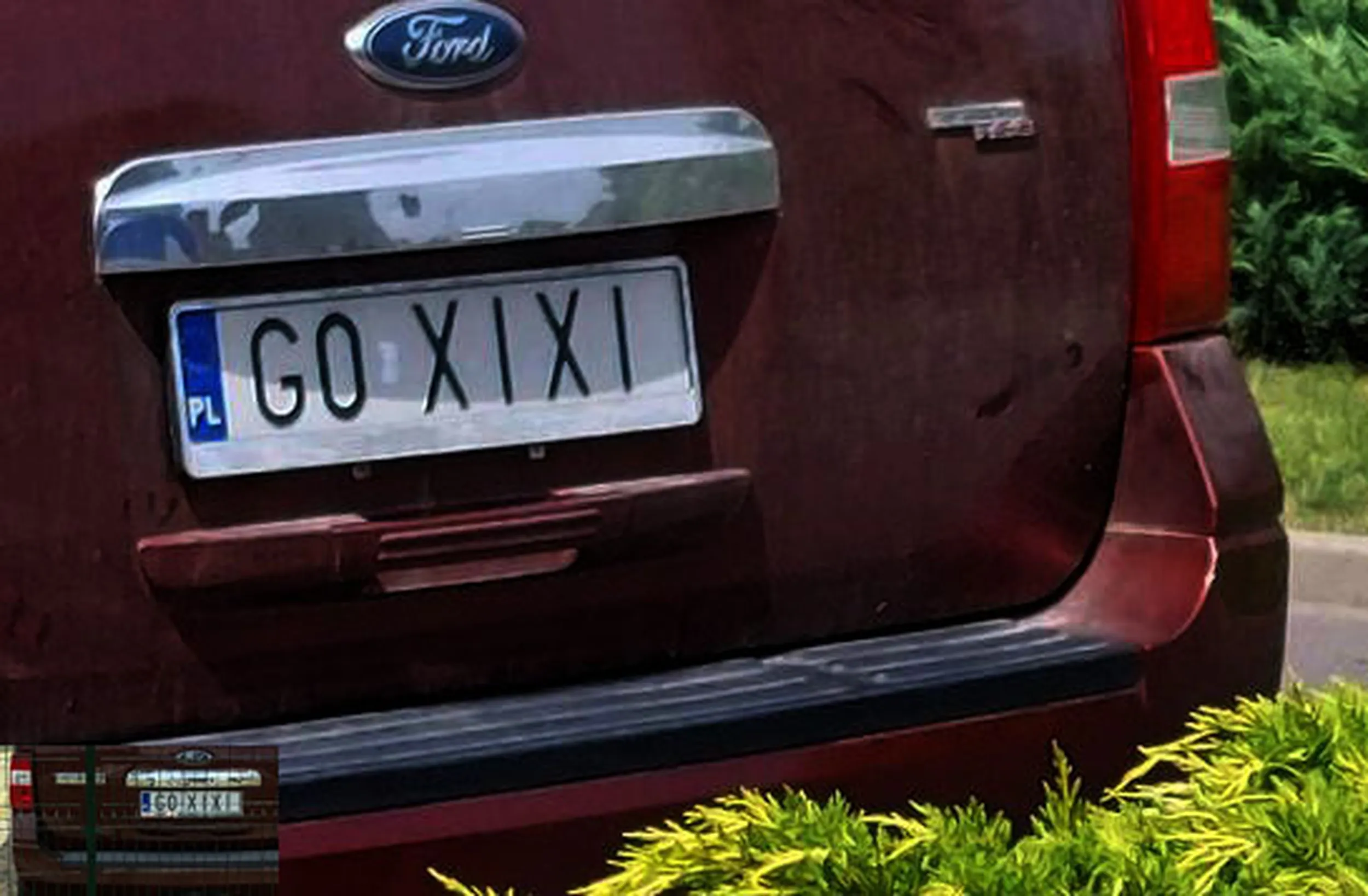 Fajny numer, blacha G0 XIXI