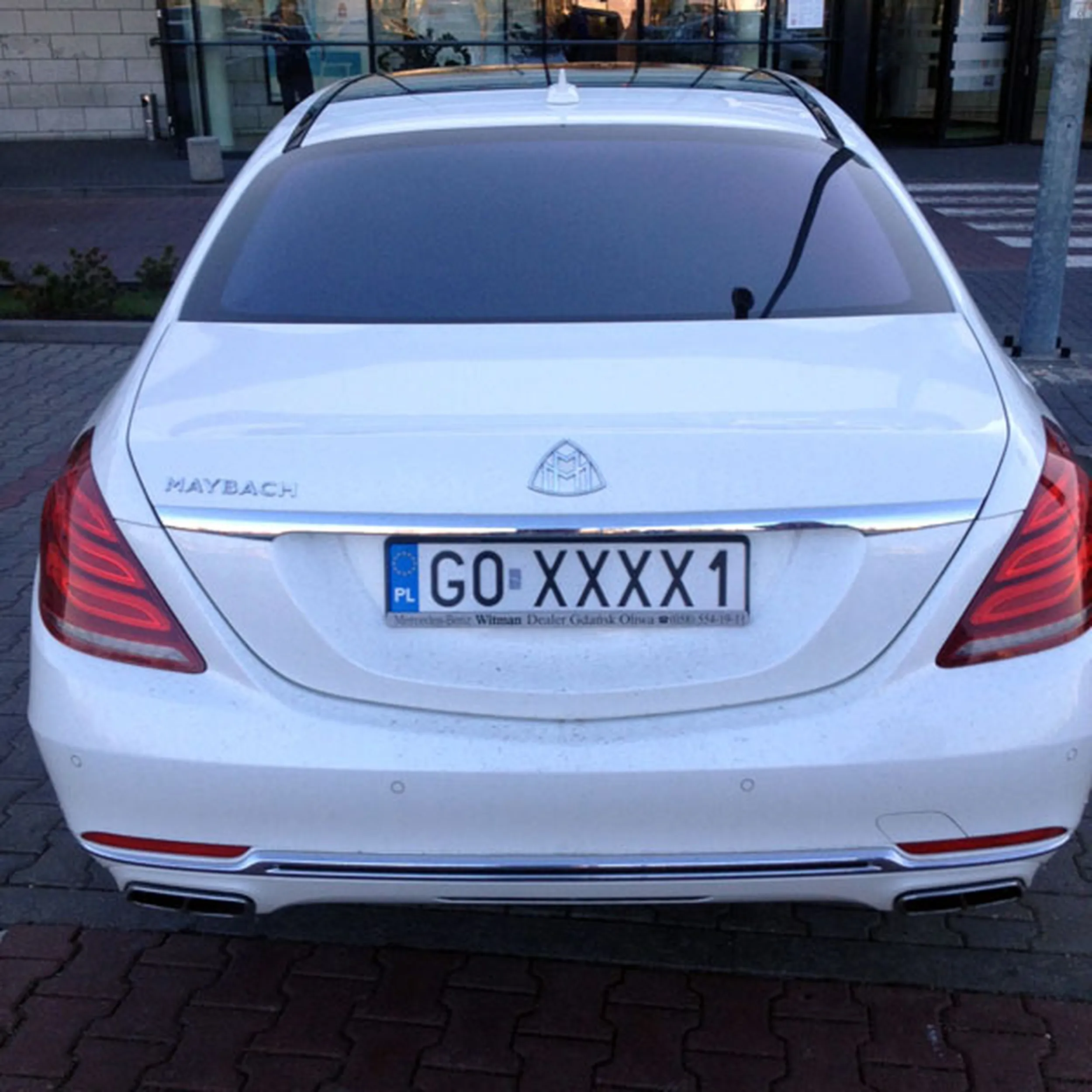 Fajny numer, blacha G0 XXXX1