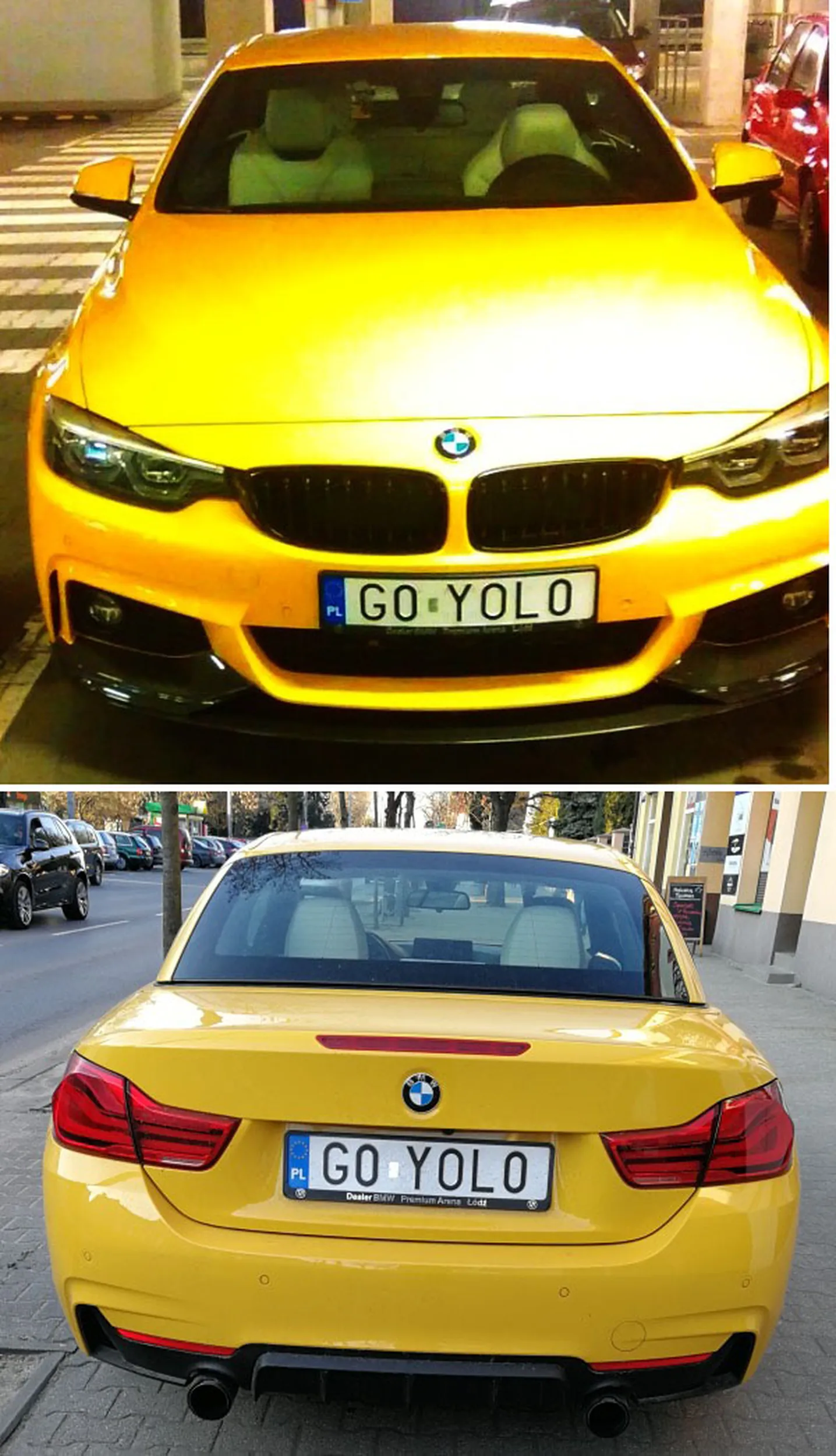 Fajny numer, blacha G0 YOL0