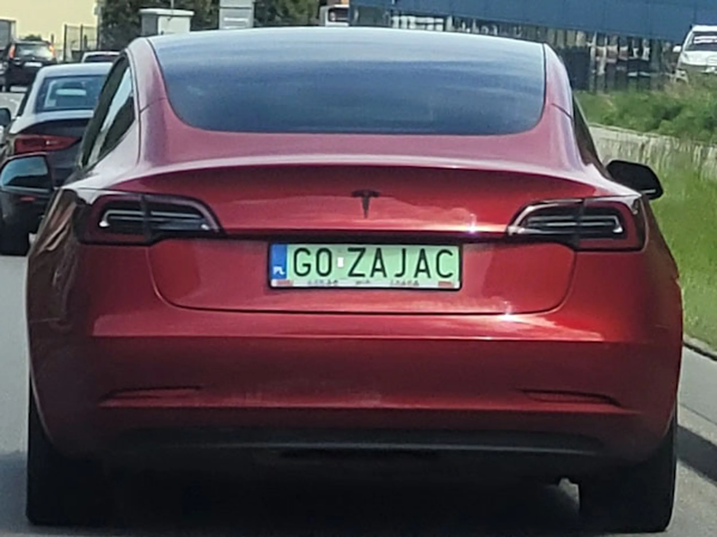 Fajny numer, blacha G0 ZAJAC