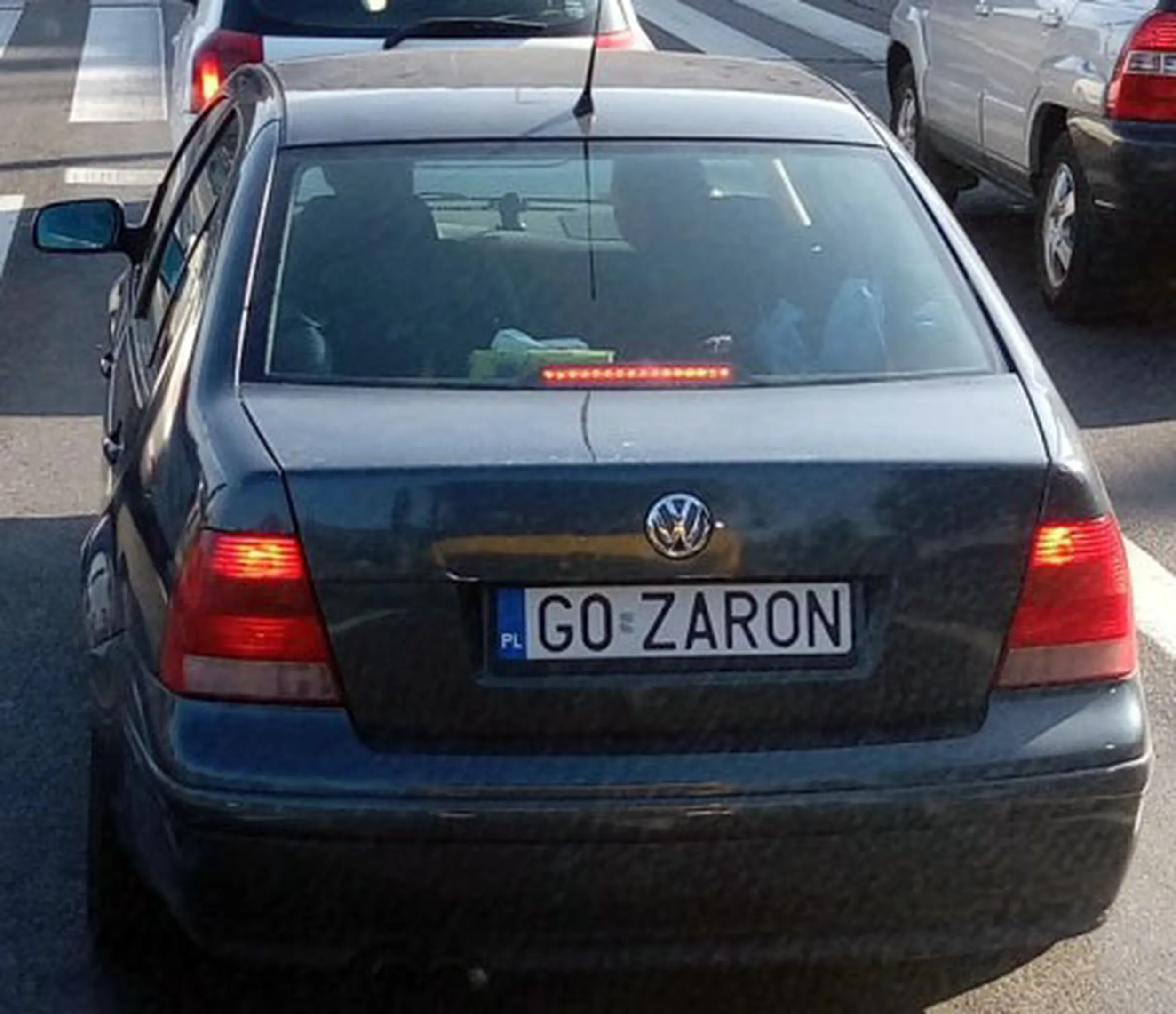 Fajny numer, blacha G0 ZARON