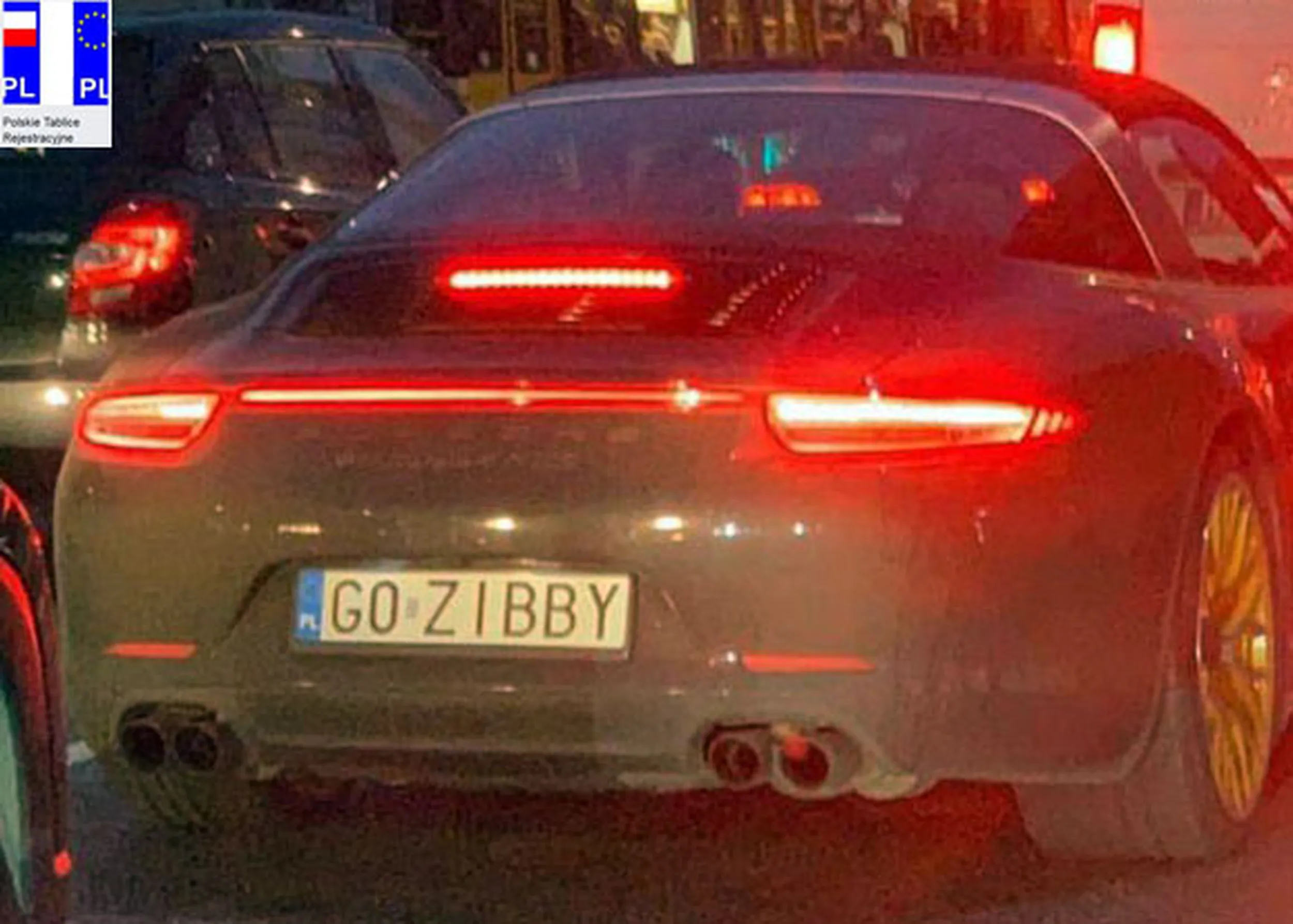 Fajny numer, blacha G0 ZIBBY