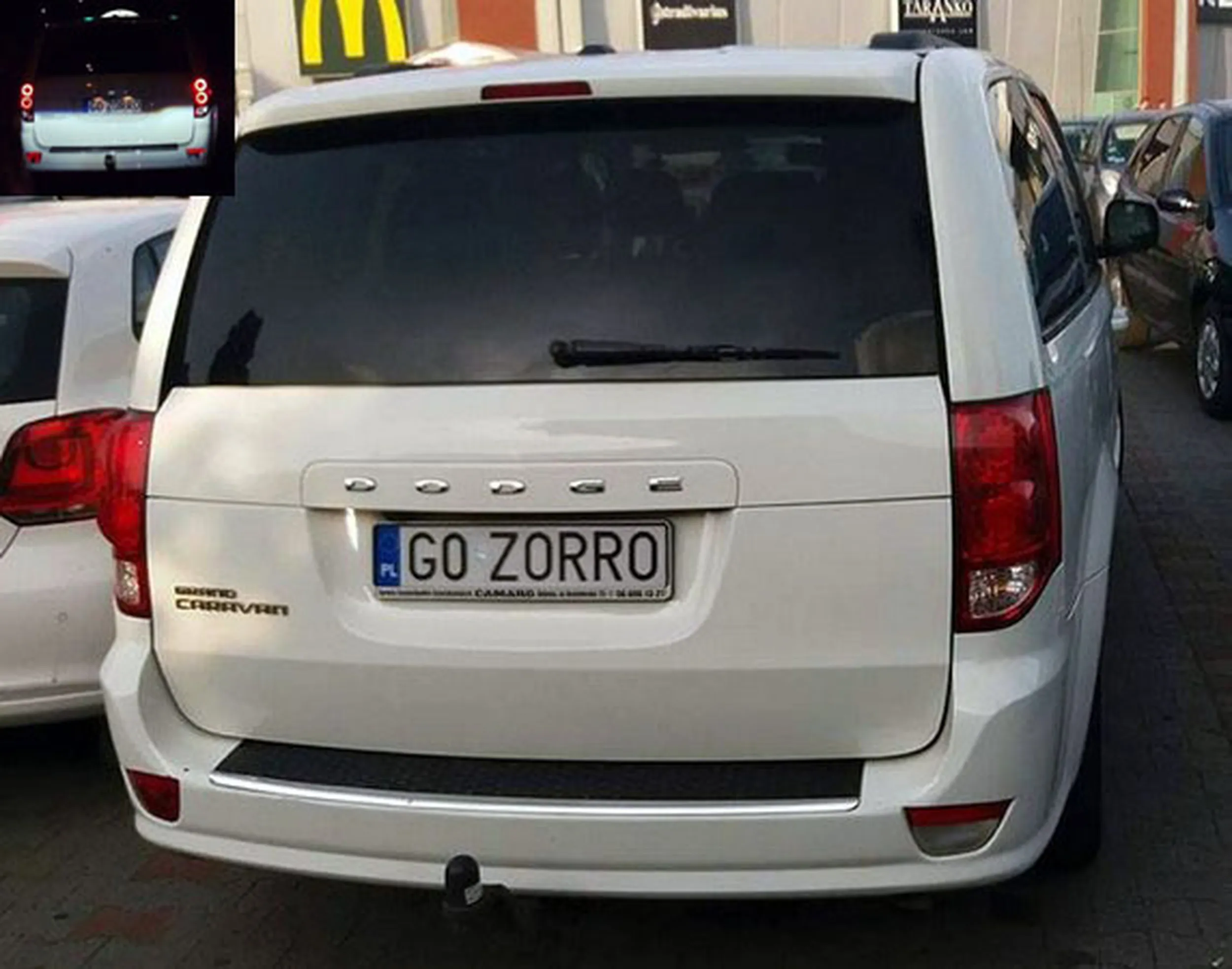 Fajny numer, blacha G0 ZORRO