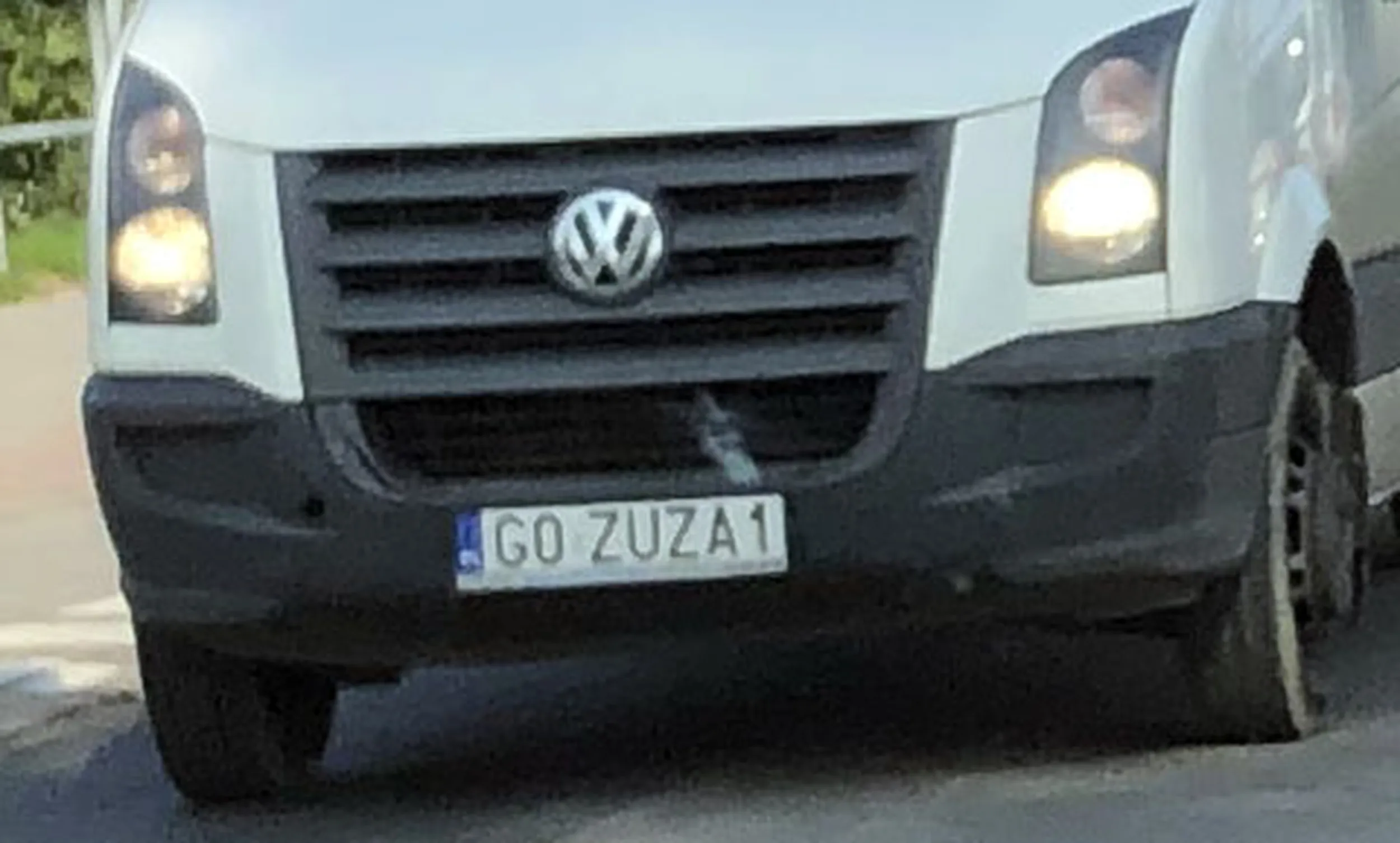 Fajny numer, blacha G0 ZUZA1