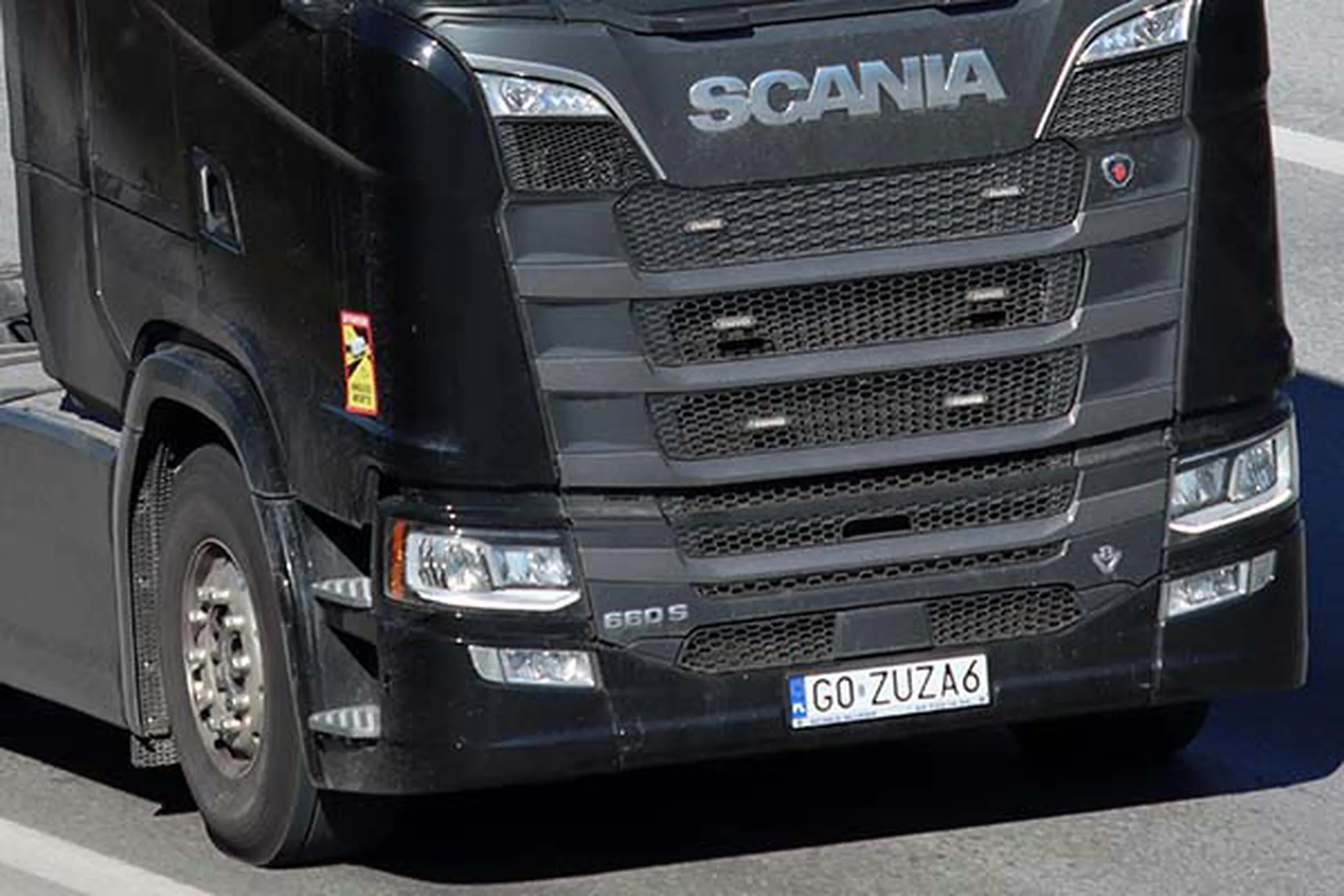 Fajny numer, blacha G0 ZUZA6