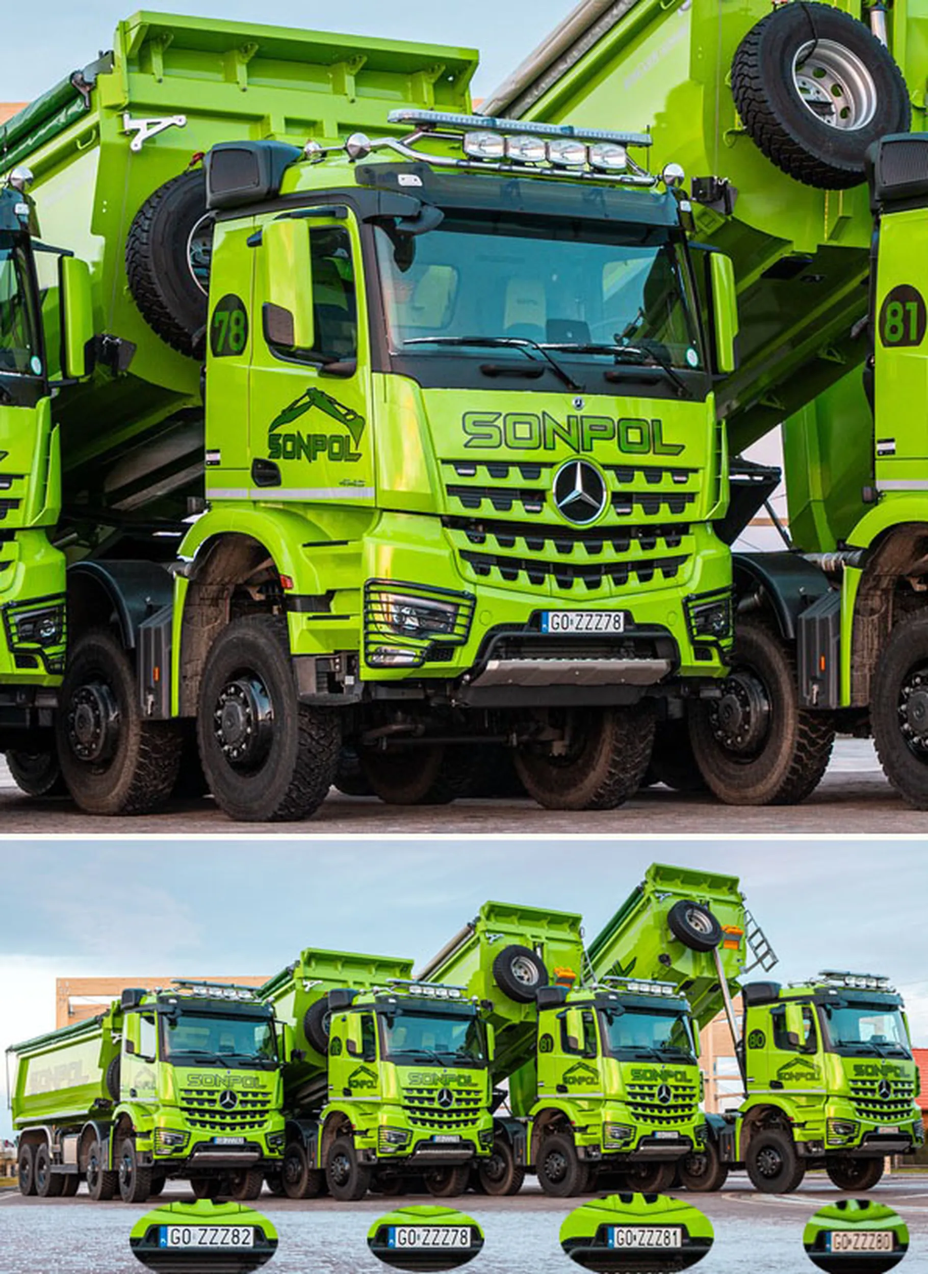 Fajny numer, blacha G0 ZZZ78