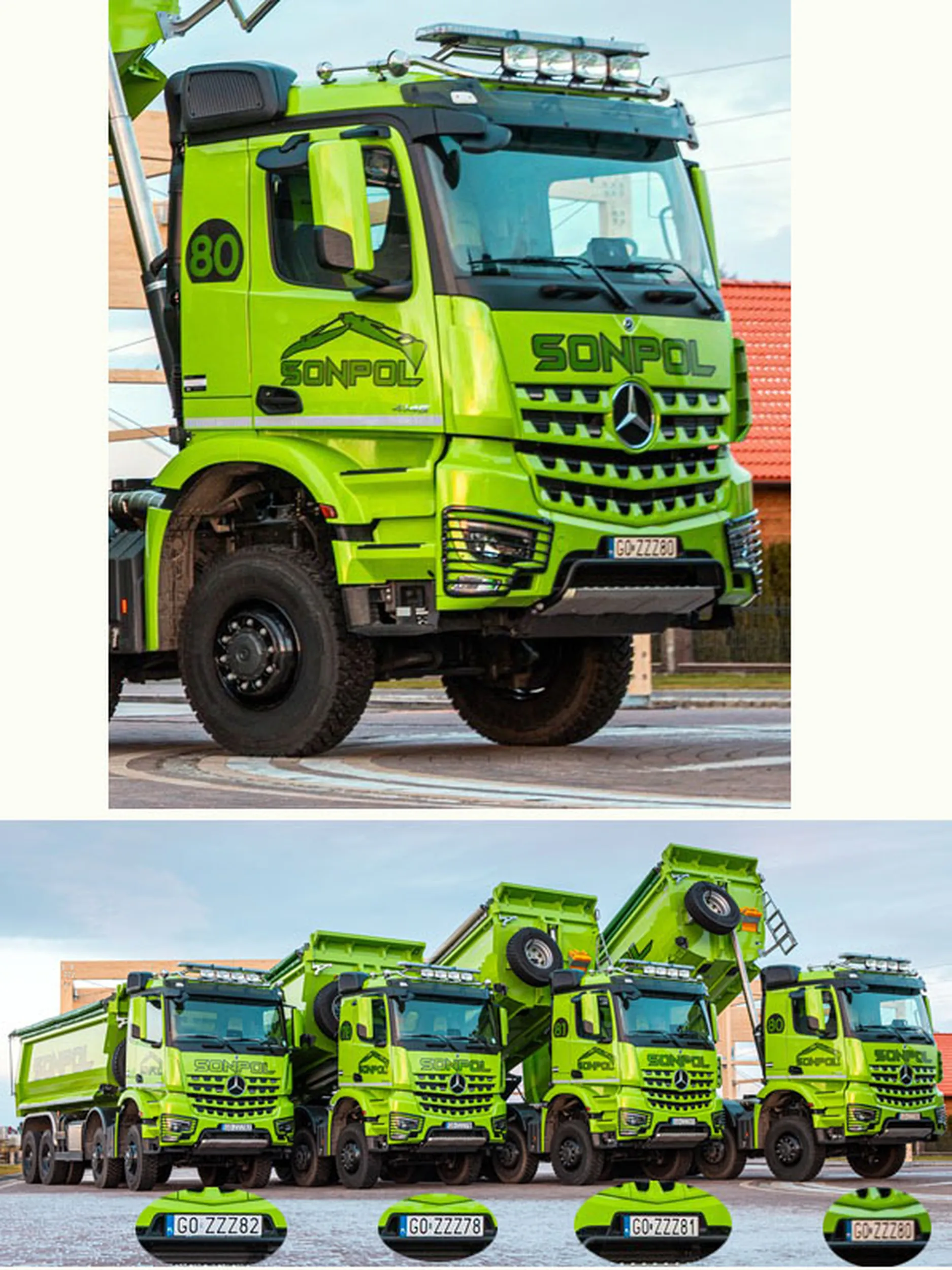 Fajny numer, blacha G0 ZZZ80