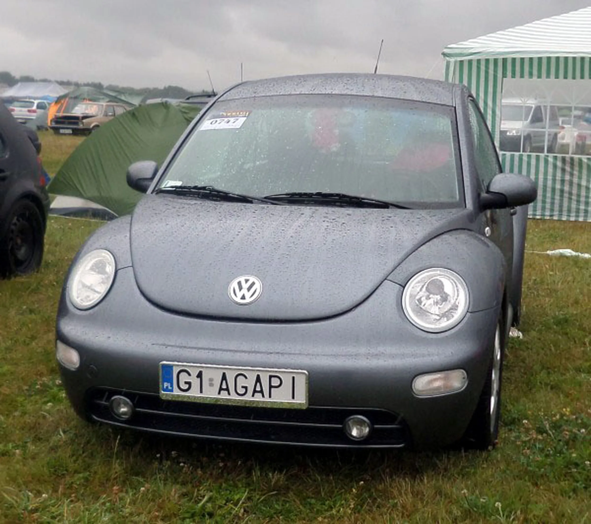 Fajny numer, blacha G1 AGAPI