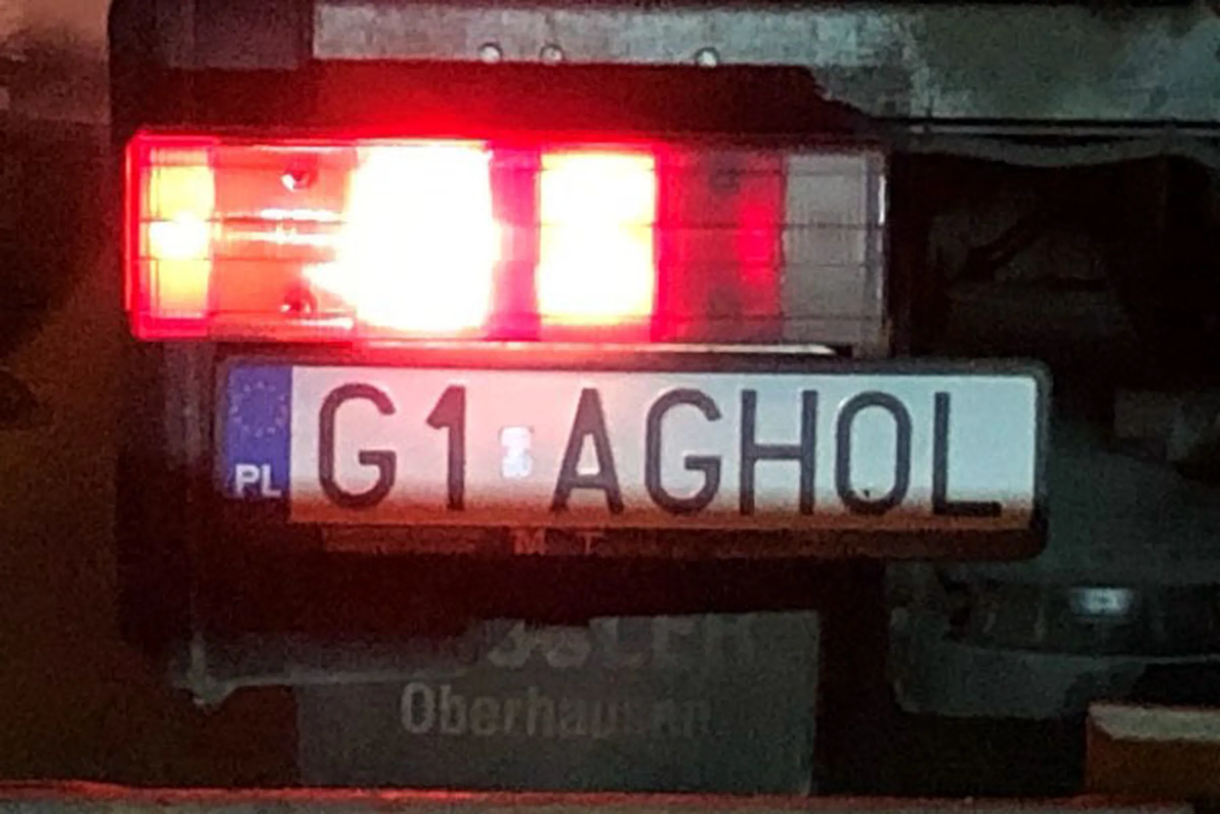 Fajny numer, blacha G1 AGHOL