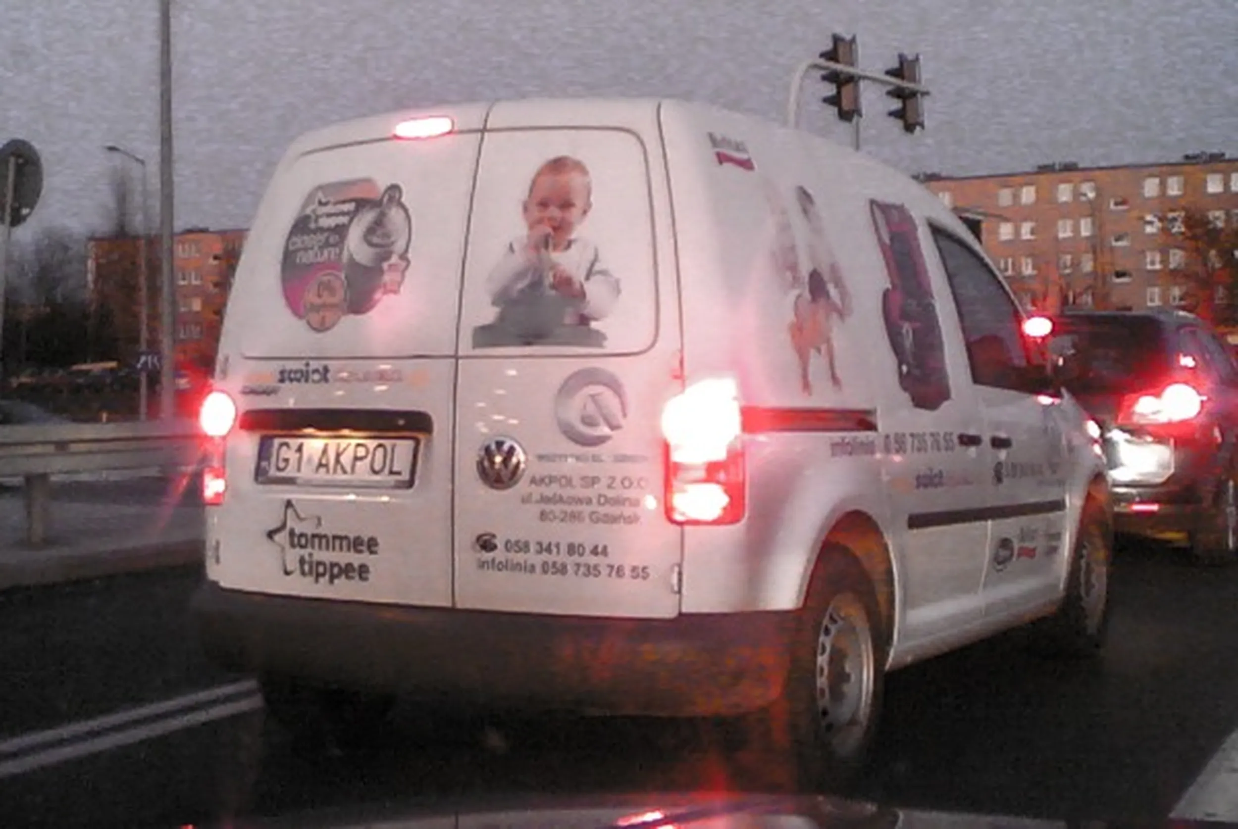 Fajny numer, blacha G1 AKPOL