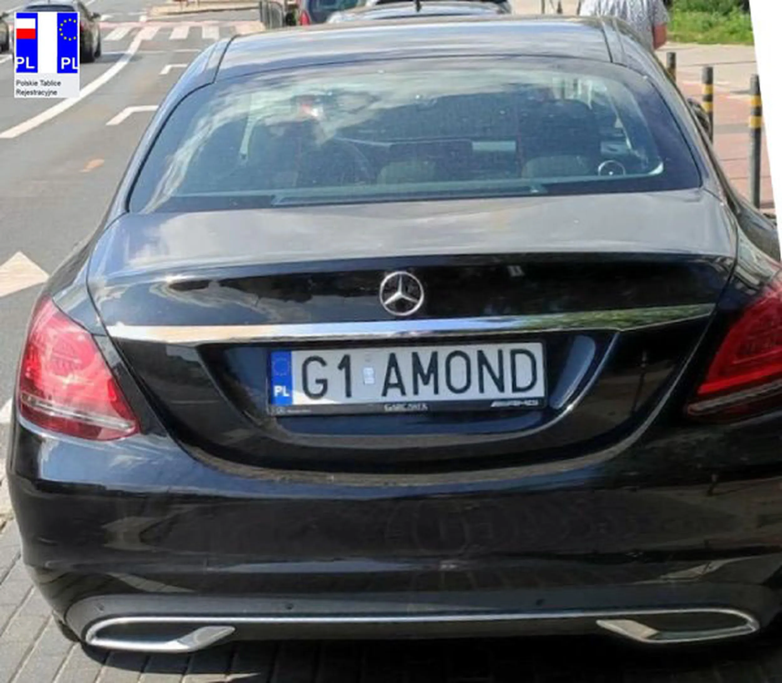 Fajny numer, blacha G1 AMOND