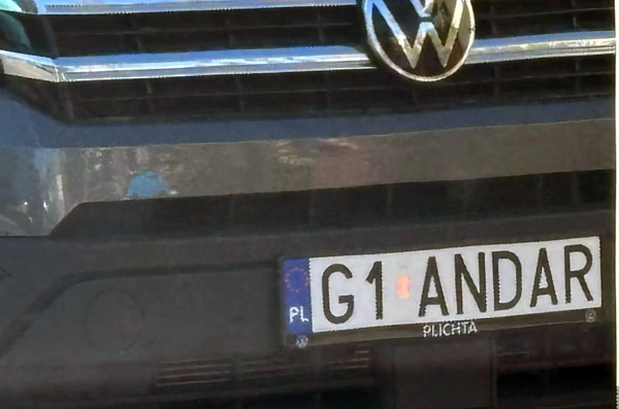 Fajny numer, blacha G1 ANDAR